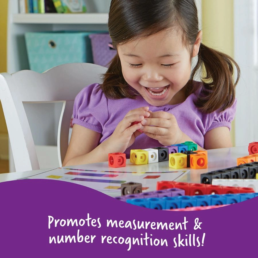 Learning Resources - Mathlink Cubes Early Math Activity Set