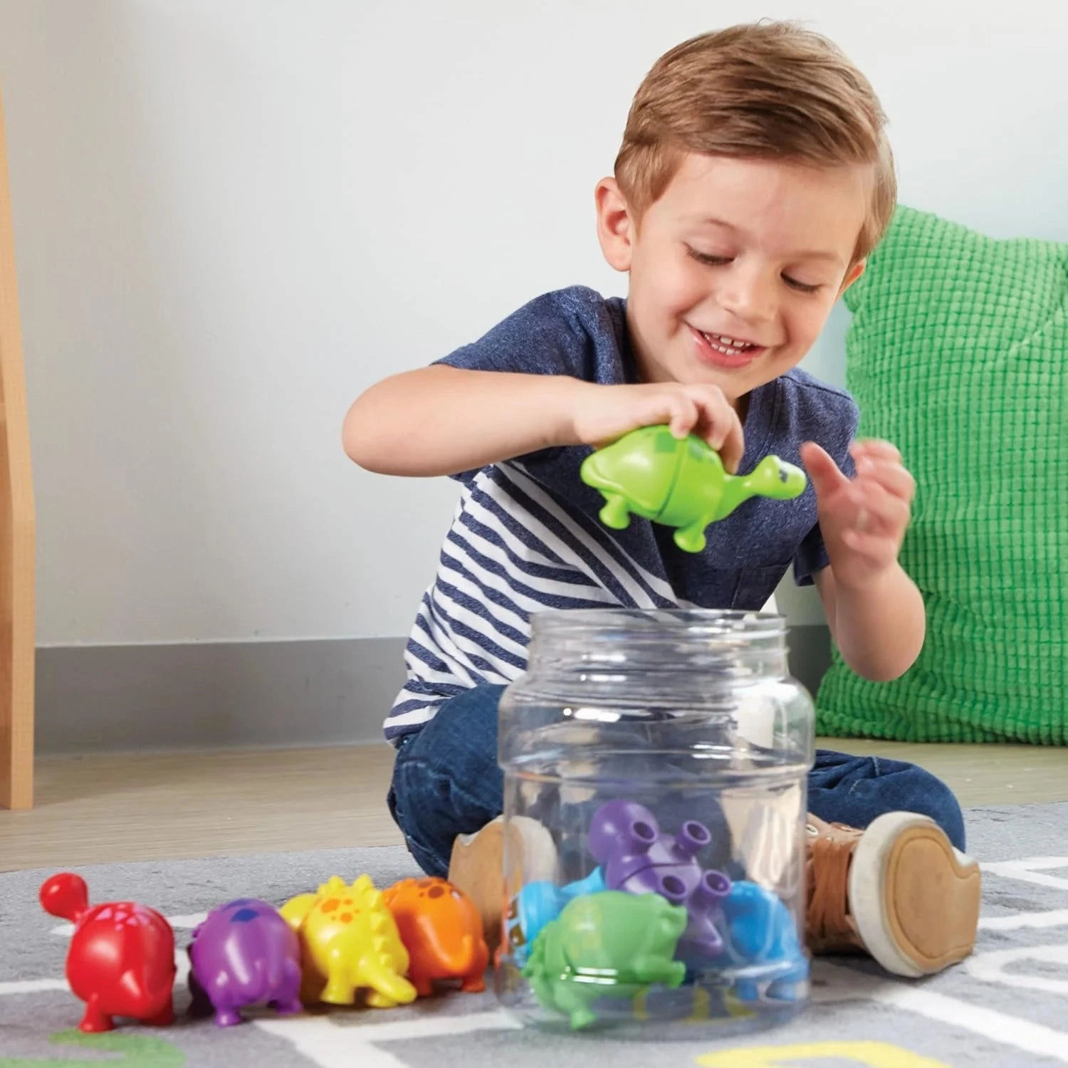 Learning Resources Snap-n-Learn Matching Dinos