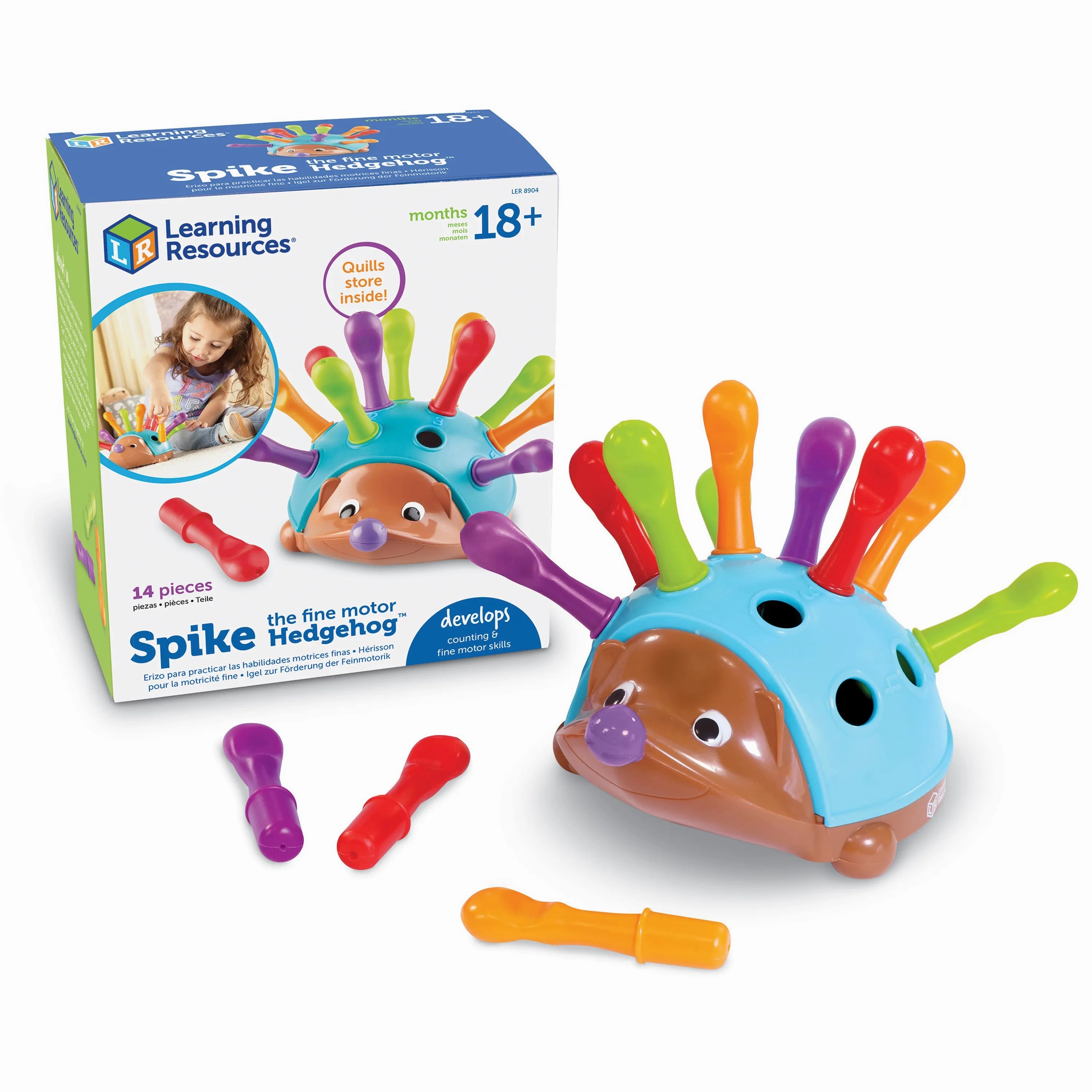 Learning Resources Spike The Fine Motor Hedgehog