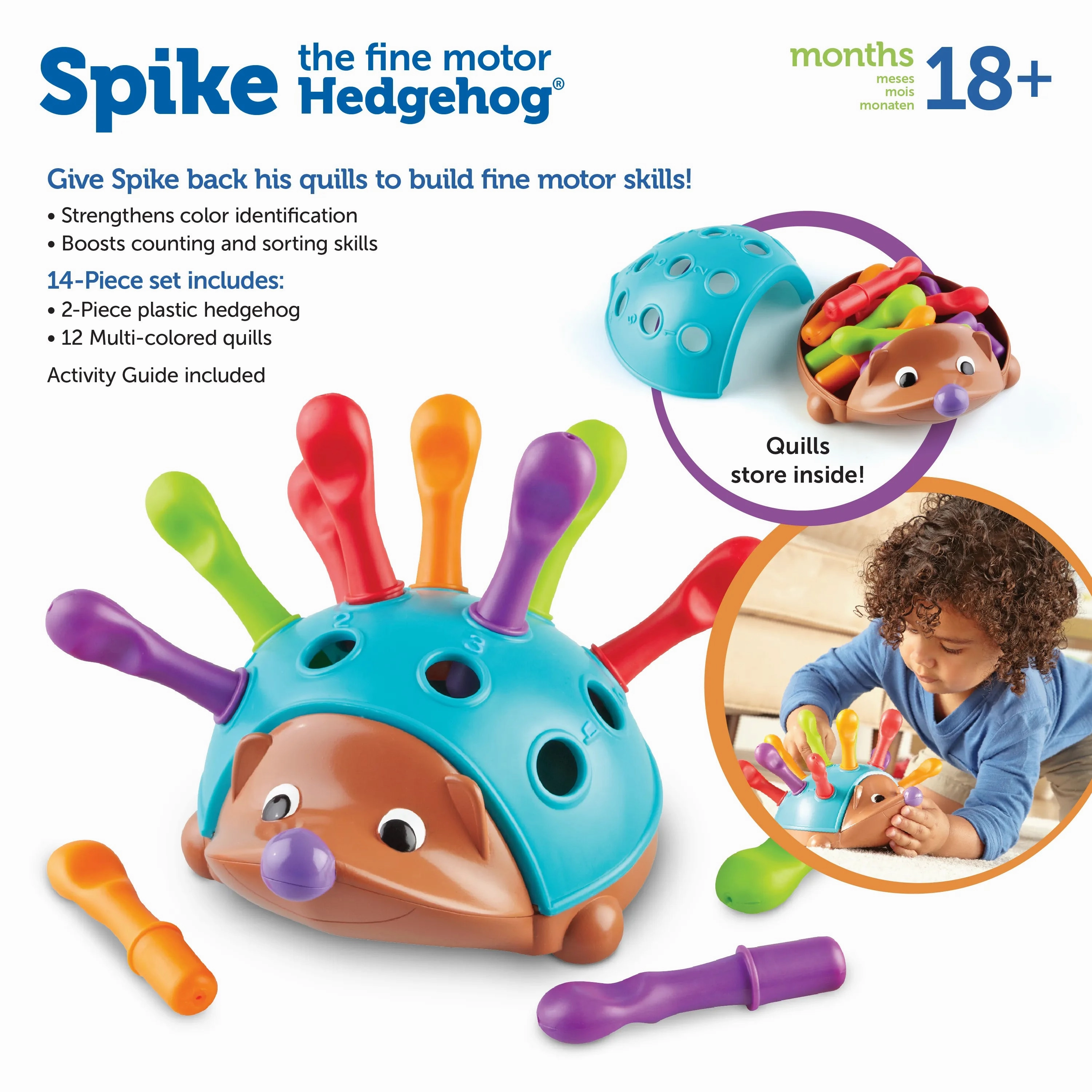 Learning Resources Spike The Fine Motor Hedgehog
