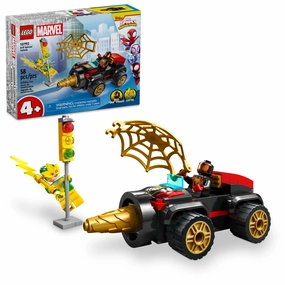 LEGO 4  Drill Spinner Vehicle Spider-Man Car with Minifigures 10792