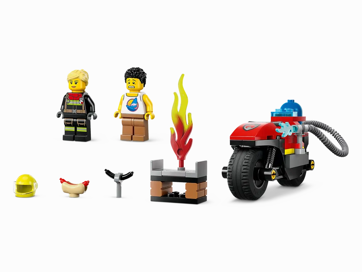 LEGO City Fire Rescue Motorcycle