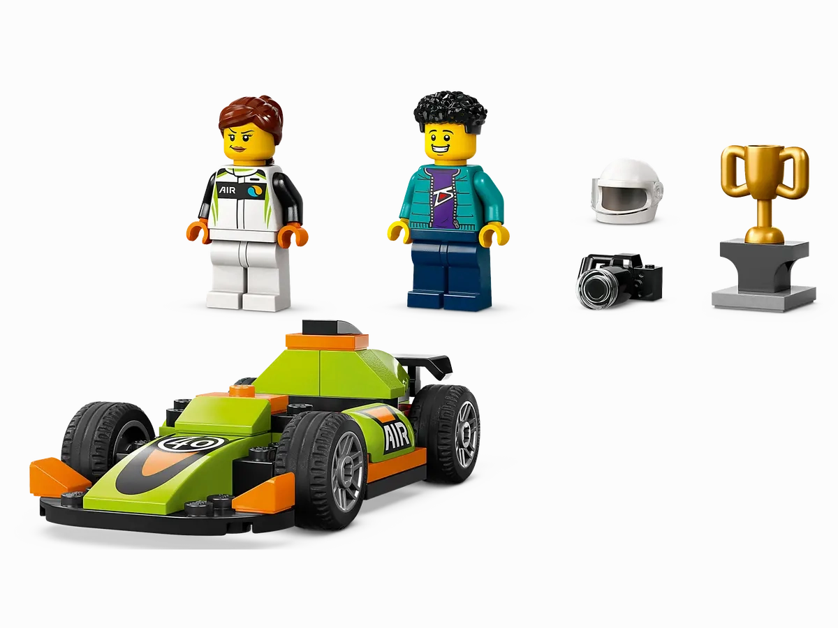 LEGO City Green Race Car