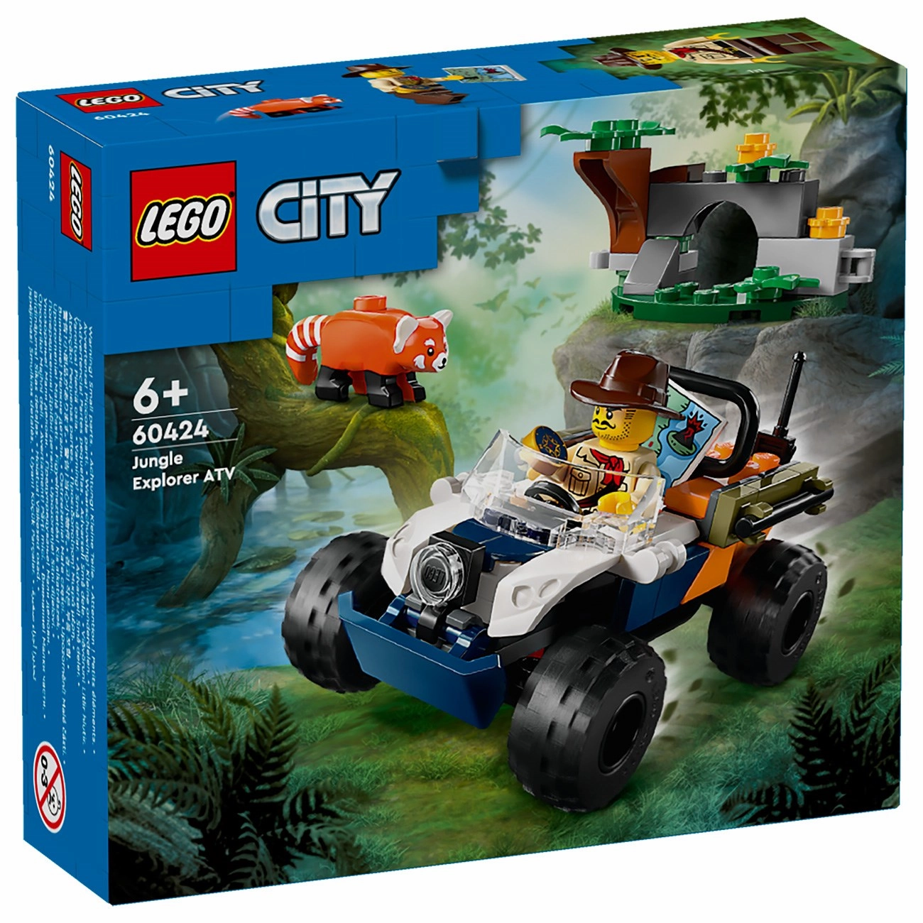 LEGO City Jungle Adventure  ATV and Red Panda Mission