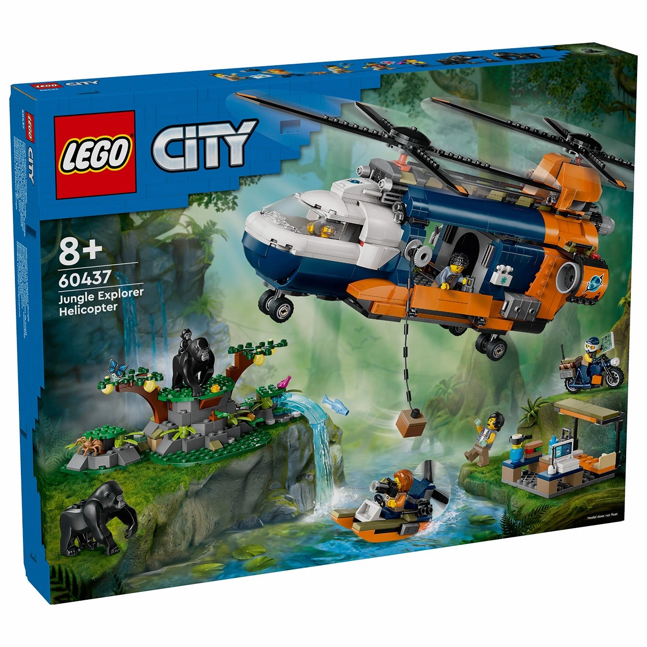 LEGO City Jungle Adventure  Helicopter and Expedition Base