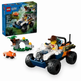 LEGO City Jungle Explorer ATV Red Panda Mission Vehicle Toy for Ages 6 and up 60424
