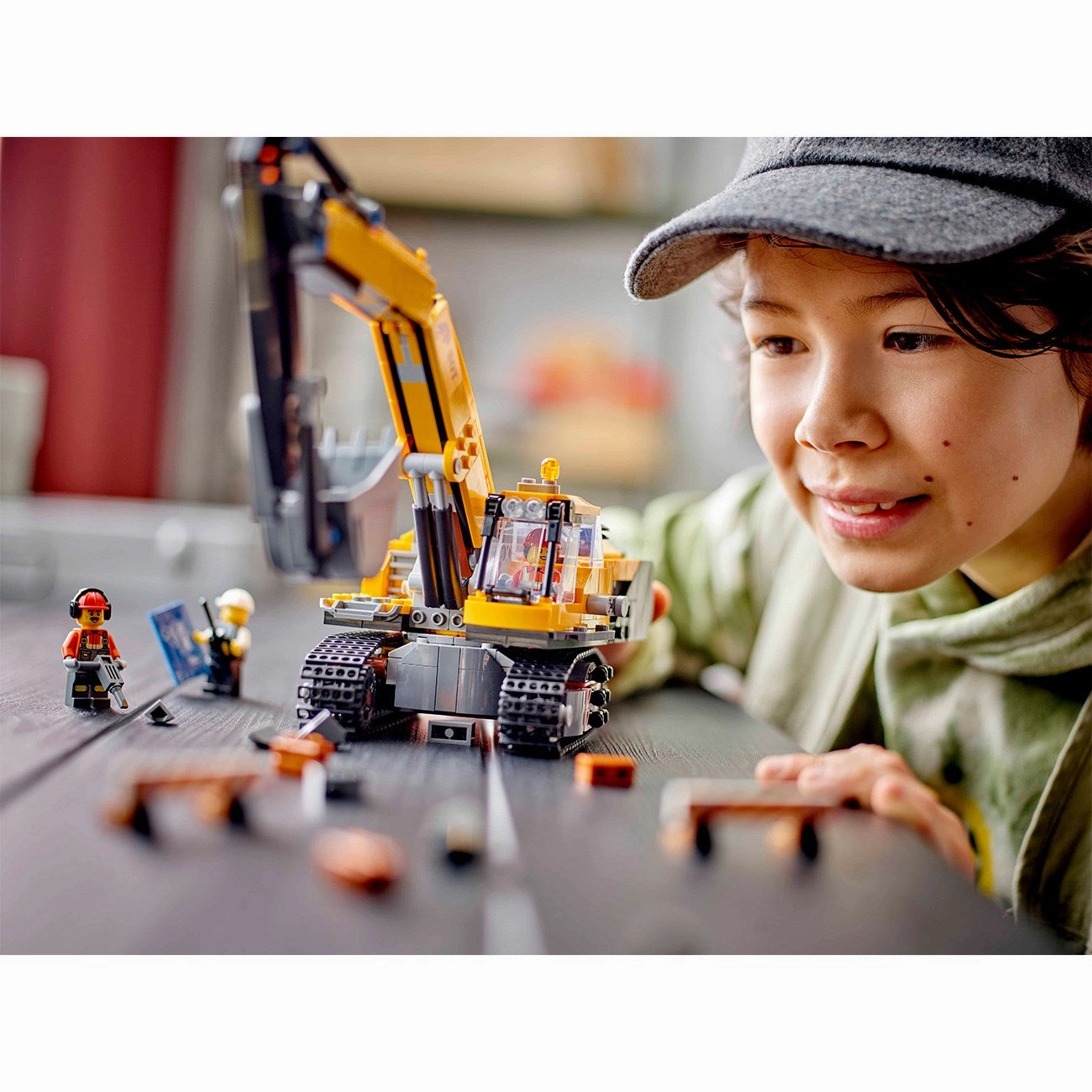 LEGO City Yellow Excavator
