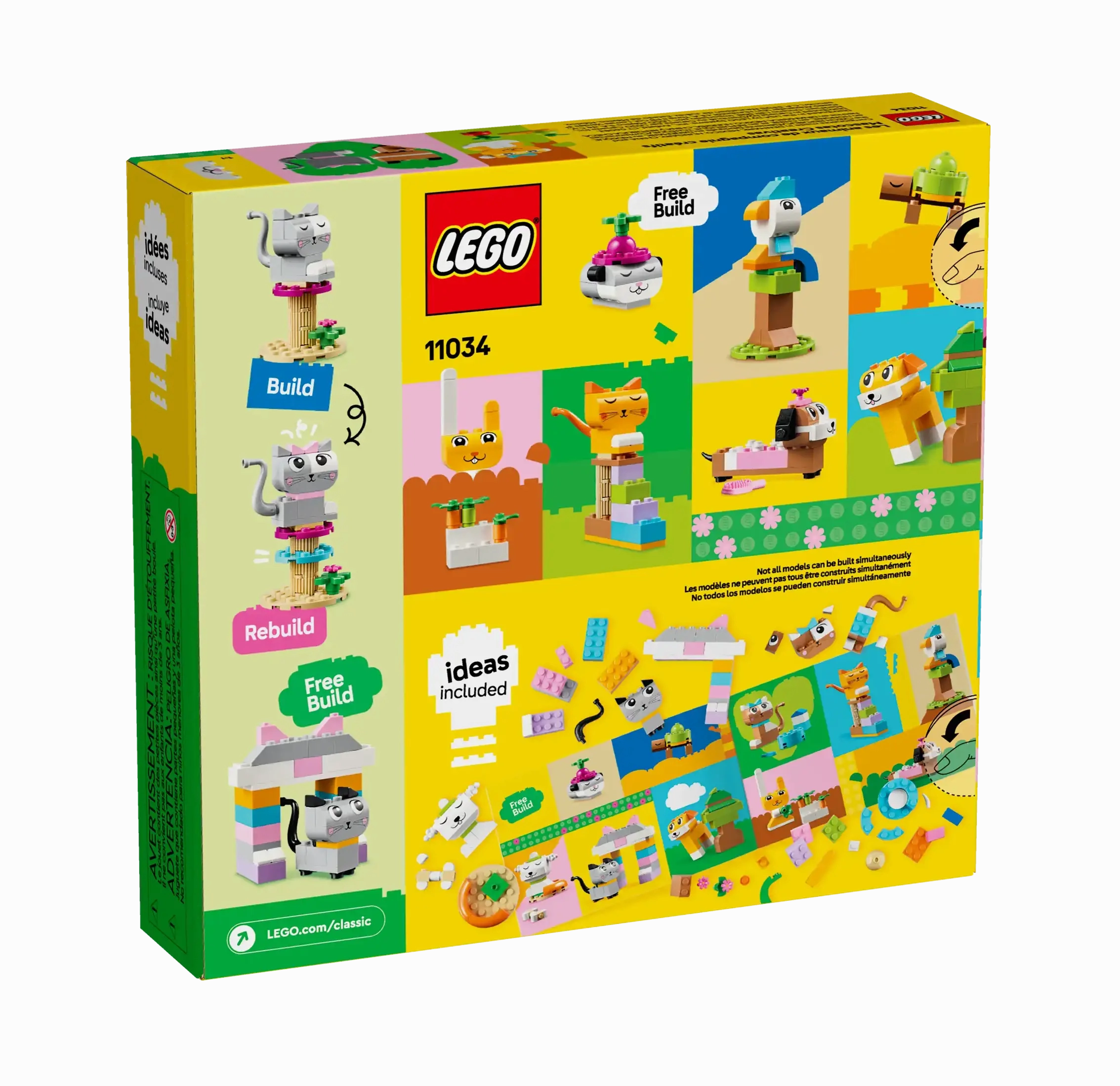 LEGO CLASSIC 11034 Creative Animals