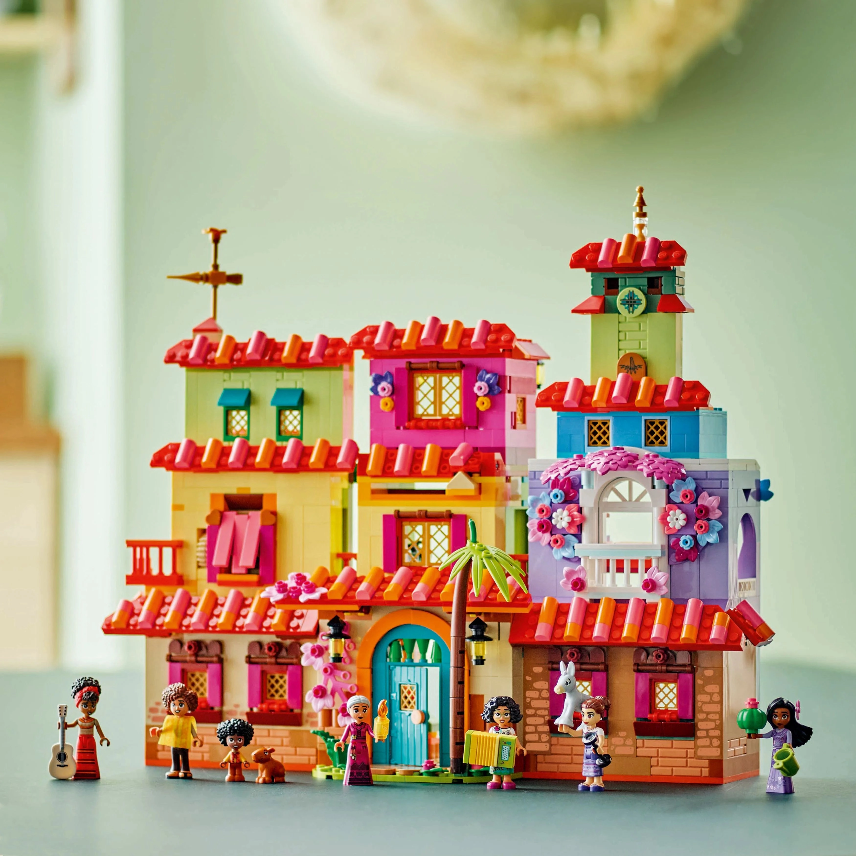 LEGO  Disney Encanto The Magical Madrigal House Building Toy with a Mirabel Mini-Doll Figure 43245