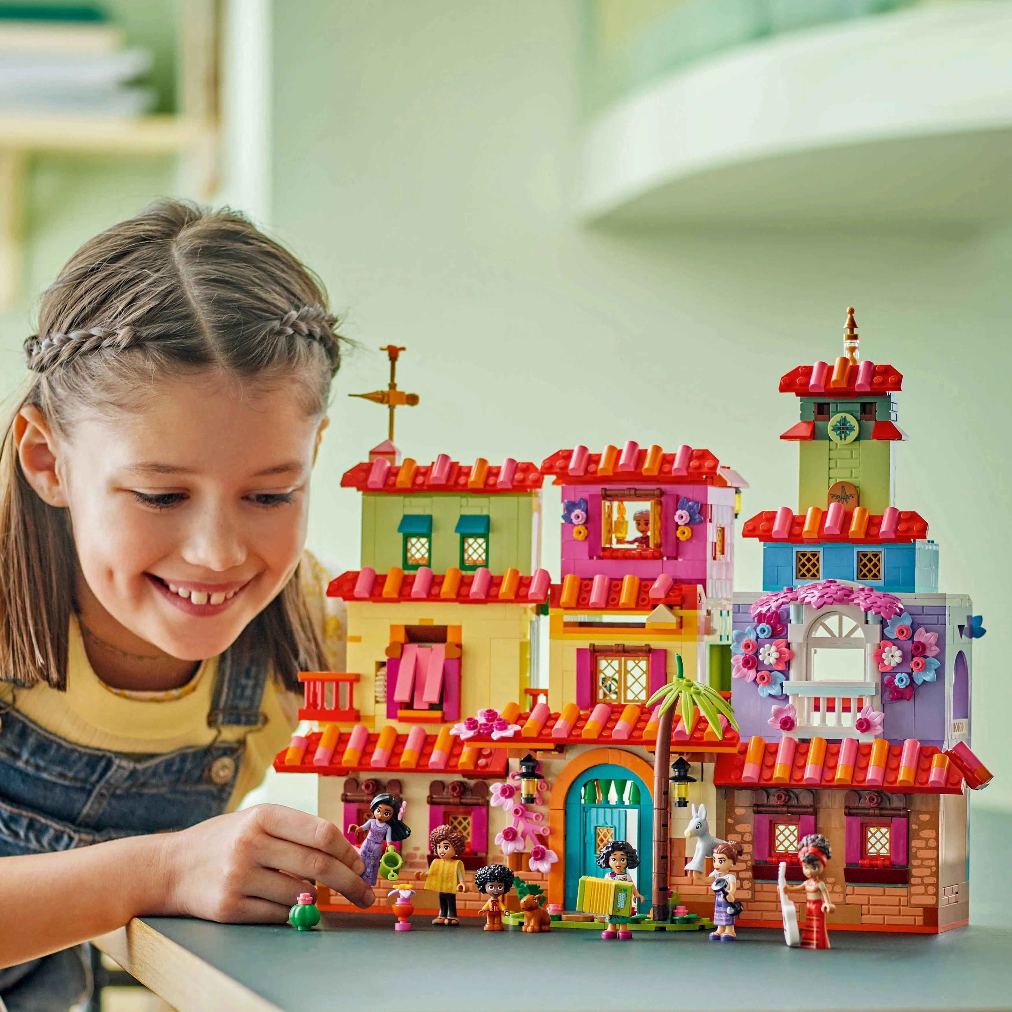 LEGO  Disney Encanto The Magical Madrigal House Building Toy with a Mirabel Mini-Doll Figure 43245