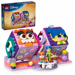 LEGO  Disney Inside Out 2 Mood Cubes from Pixar, Kids Building Kit with Joy and Anxiety 43248