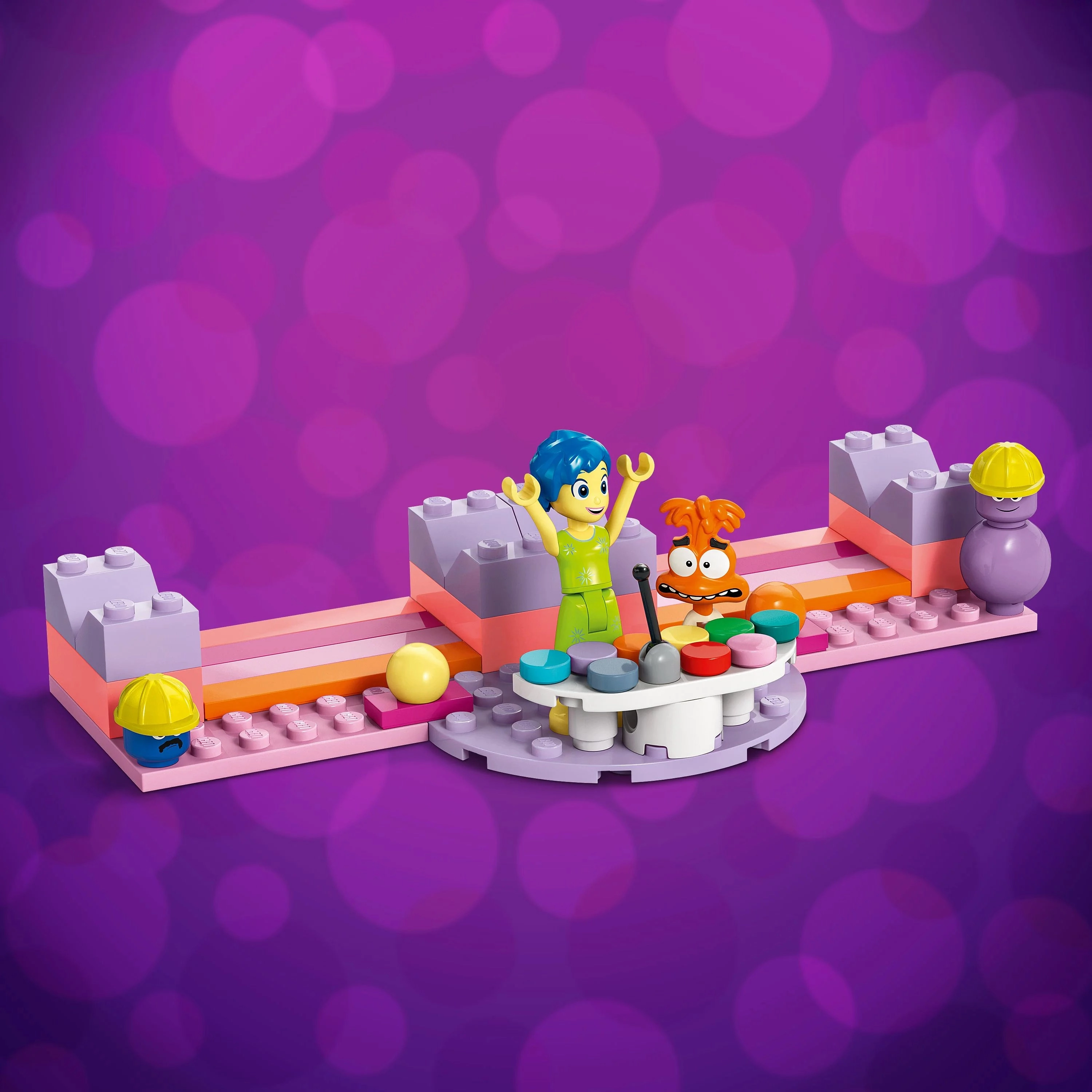 LEGO  Disney Inside Out 2 Mood Cubes from Pixar, Kids Building Kit with Joy and Anxiety 43248