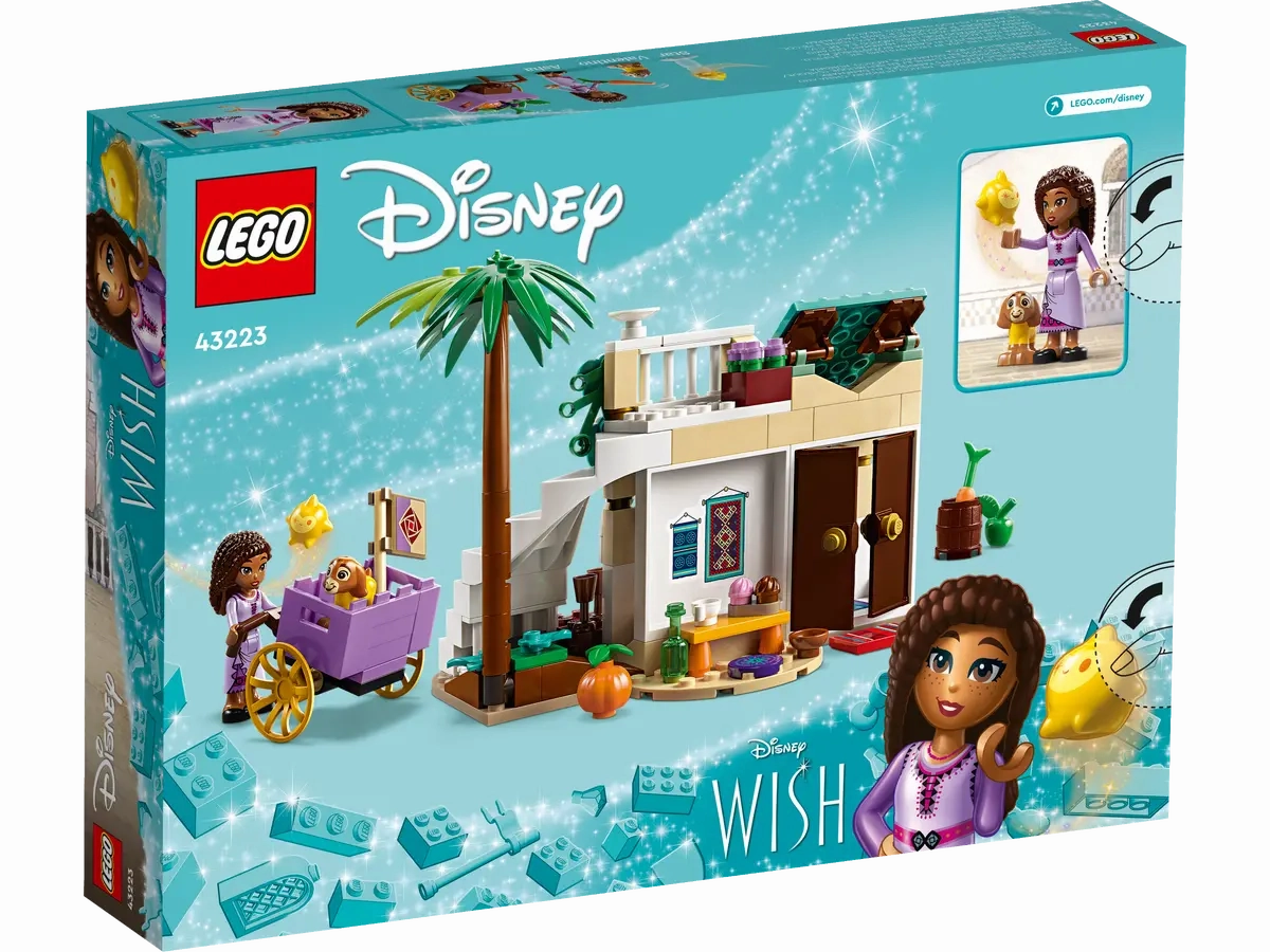 LEGO Disney Wish: Asha in The City of Rosas 43223 Building Toy Set