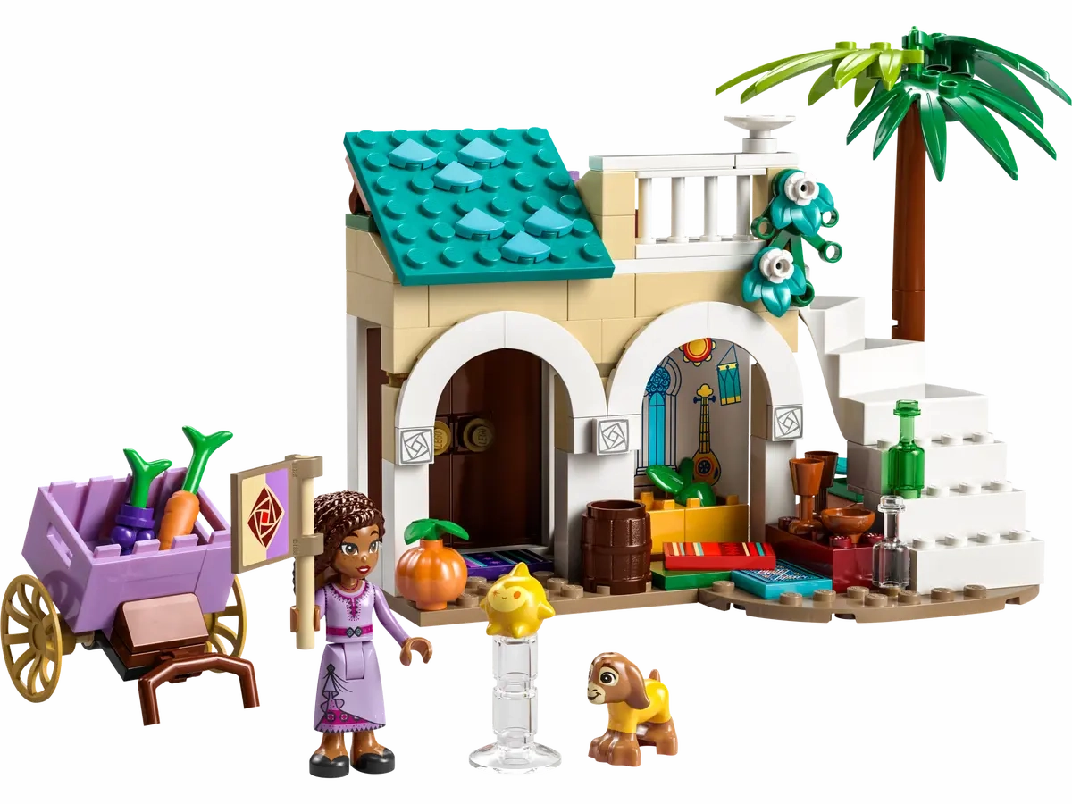 LEGO Disney Wish: Asha in The City of Rosas 43223 Building Toy Set