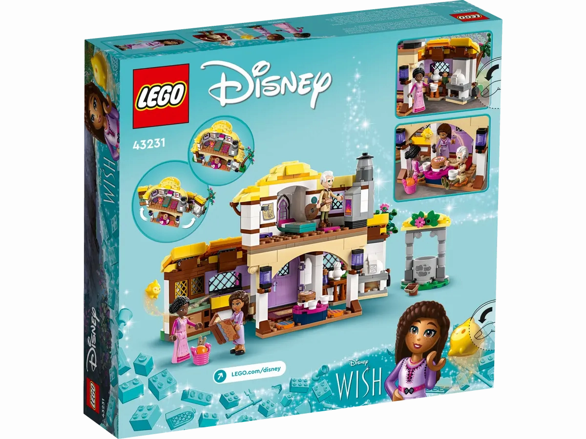 LEGO Disney Wish: Ashas Cottage 43231 Building Toy Set