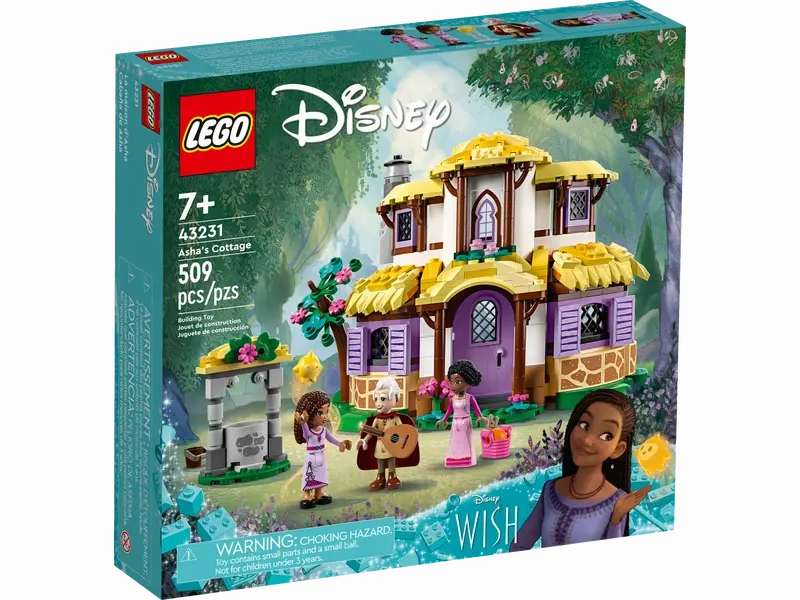 LEGO Disney Wish: Ashas Cottage 43231 Building Toy Set