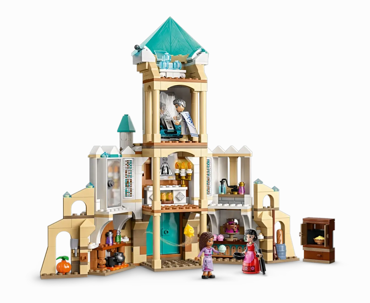 LEGO Disney Wish: King Magnificos Castle 43224 Building Toy Set