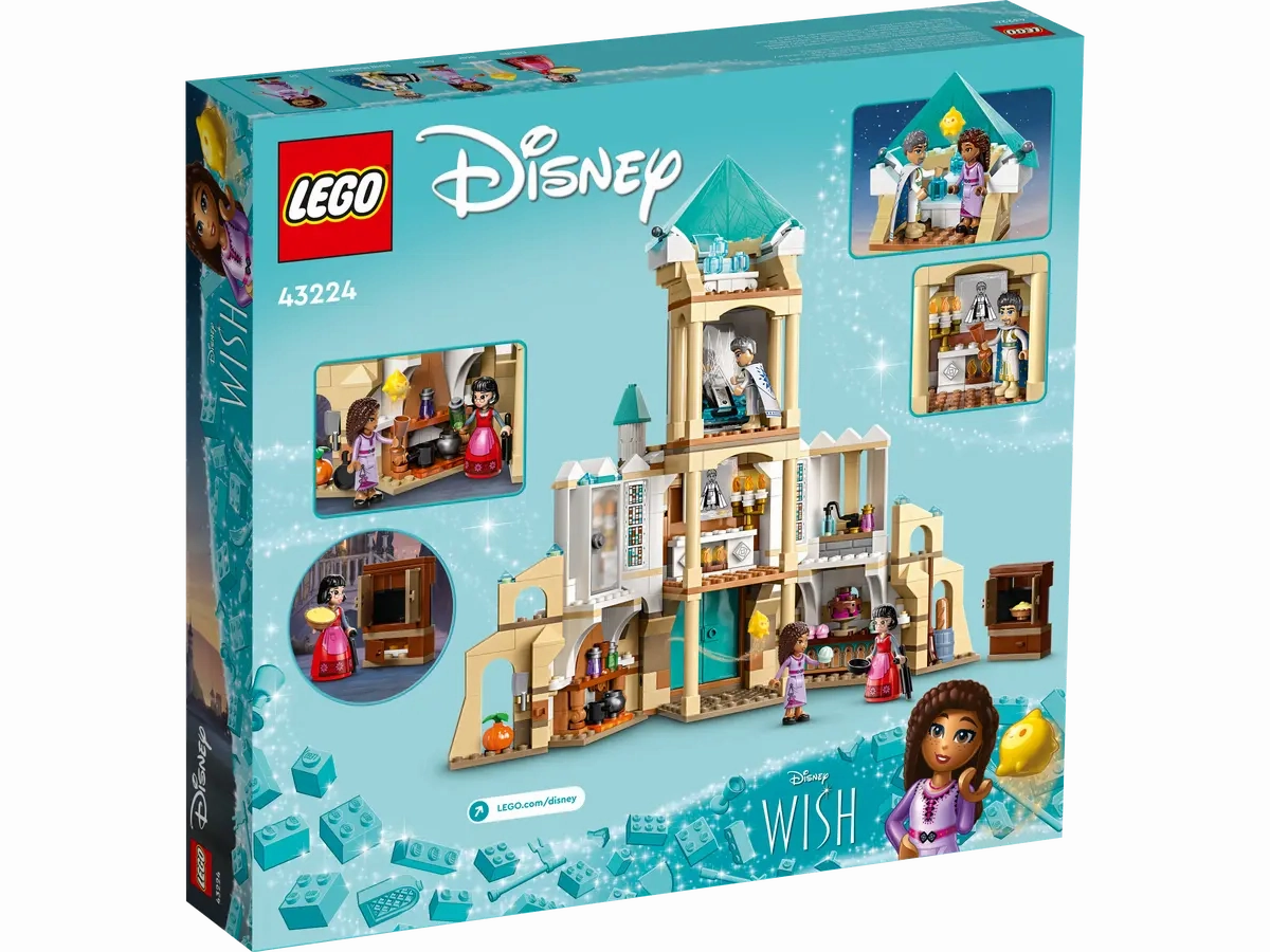 LEGO Disney Wish: King Magnificos Castle 43224 Building Toy Set