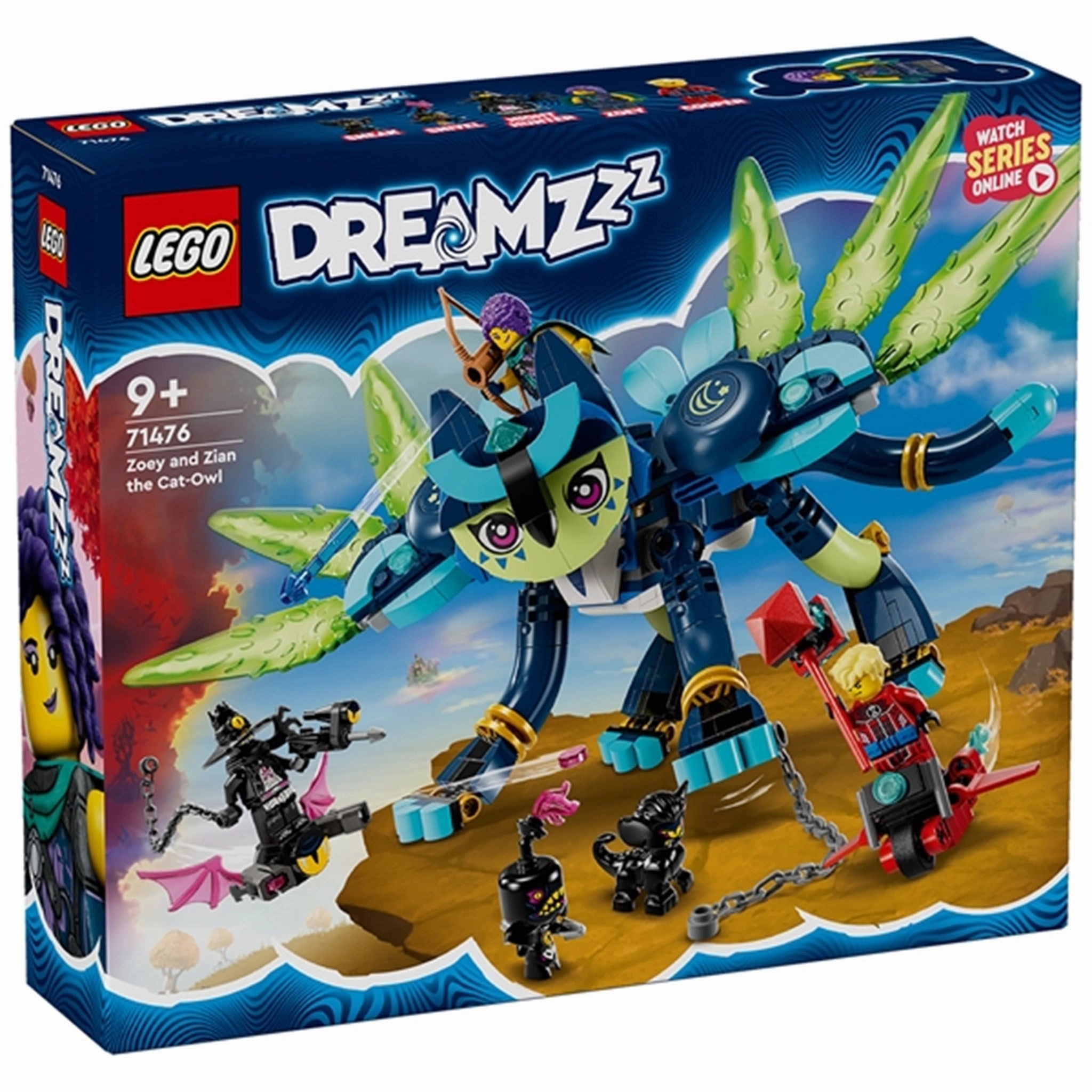 LEGO DREAMZzz Zoey and Zian the Cat-Owl