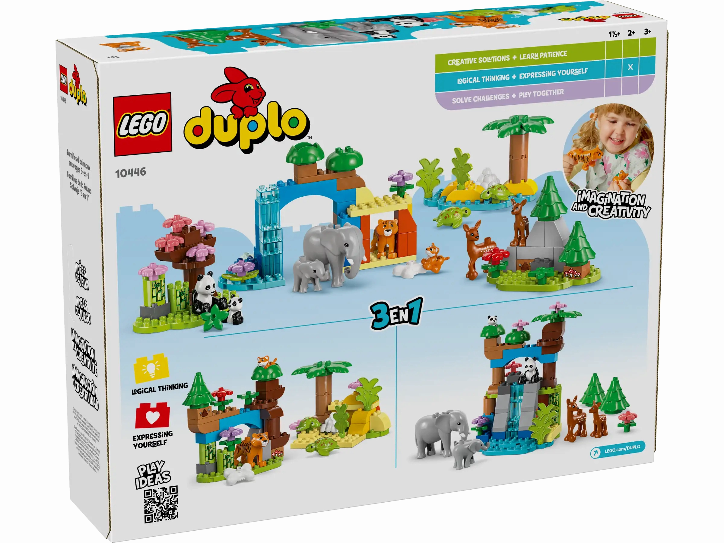 LEGO DUPLO 10446 3in1 Wild Animal Families