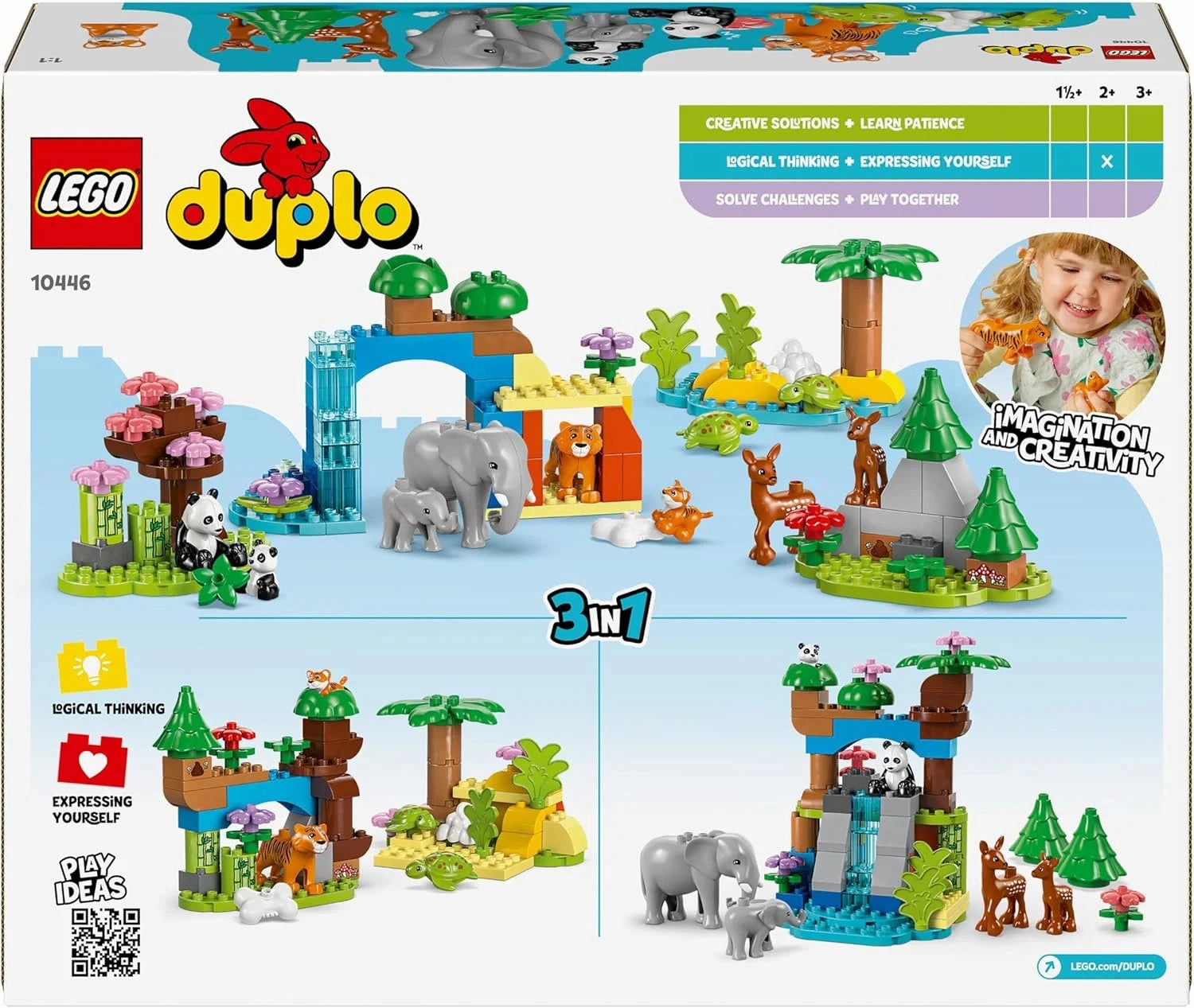 LEGO DUPLO 10446 3in1 Wild Animal Families