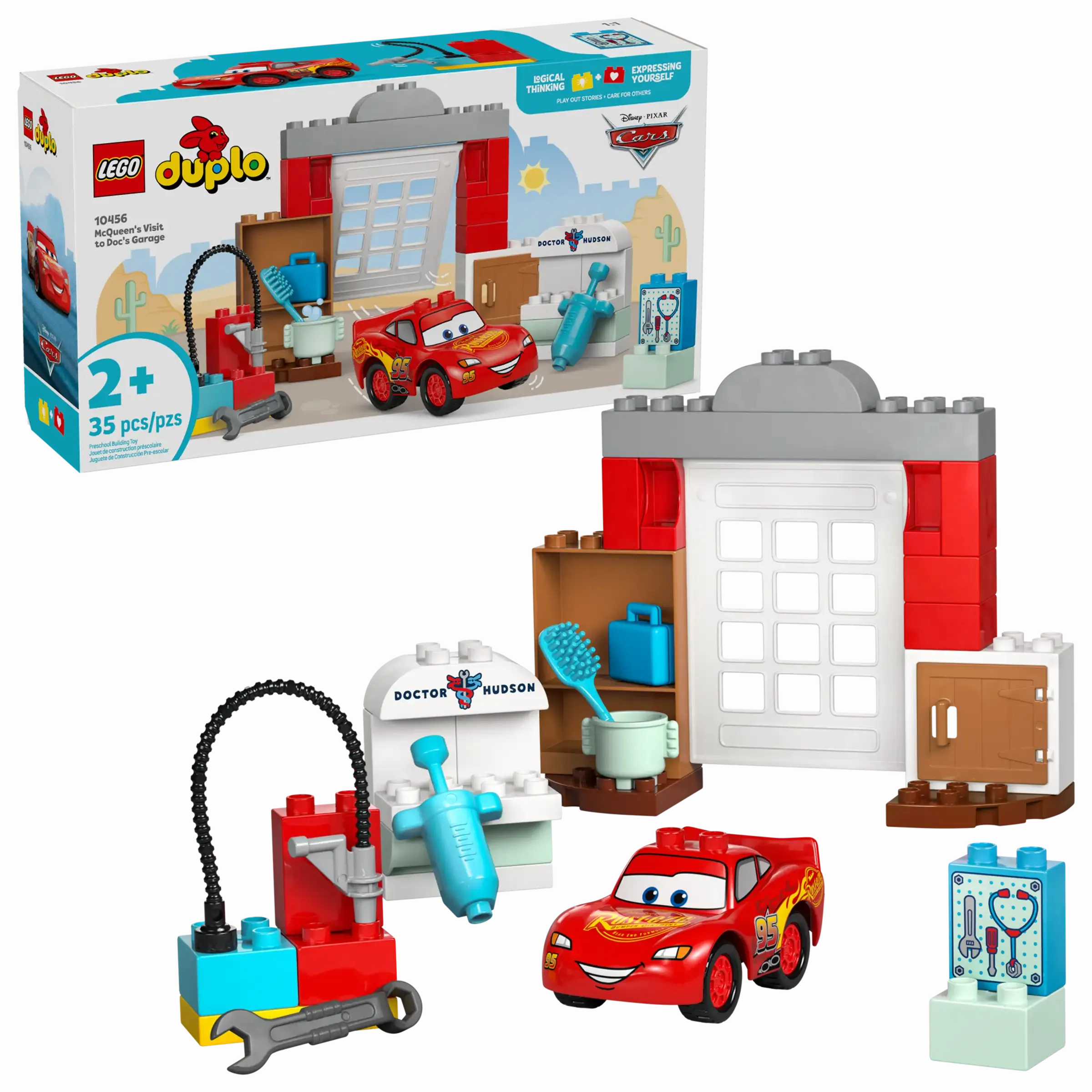LEGO DUPLO 10456 McQueen's Visit to Doc's Garage