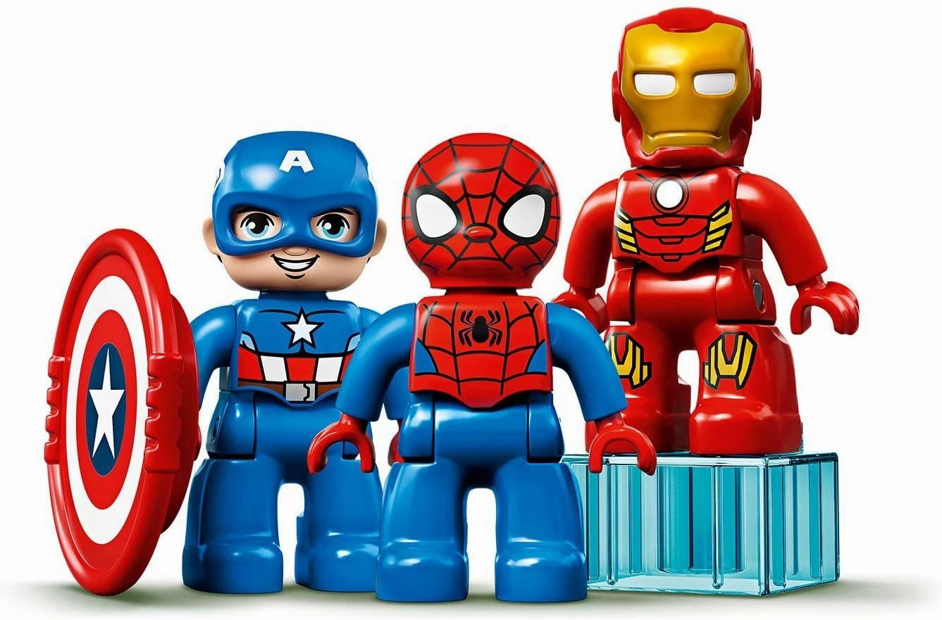 LEGO DUPLO 10921 Marvel Super Heroes Lab with Spiderman, Ironman and Captain America