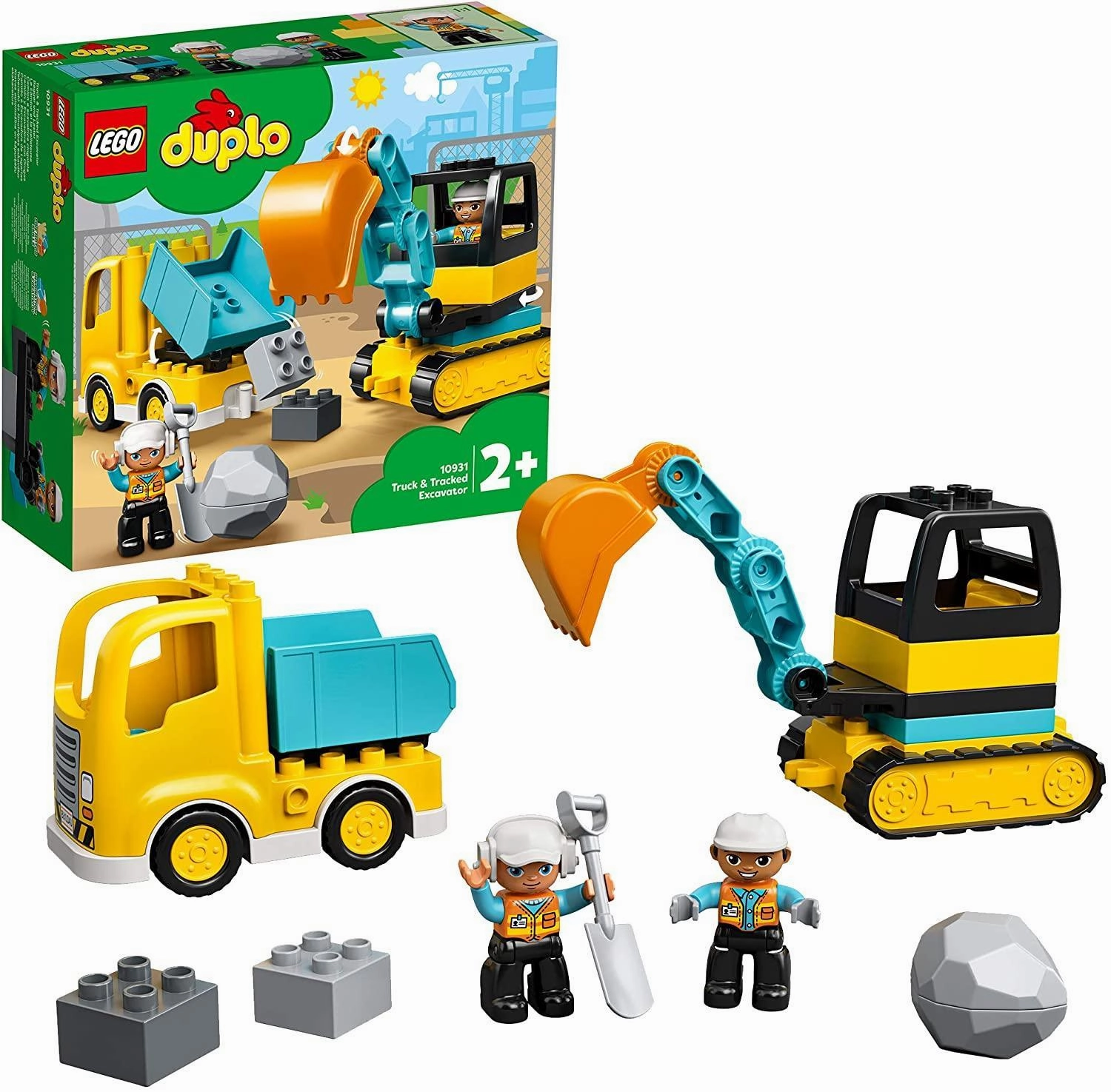 LEGO DUPLO 10931 Truck & Tracked Excavator