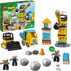 LEGO DUPLO 10932 Wrecking Ball Demolition Construction Set