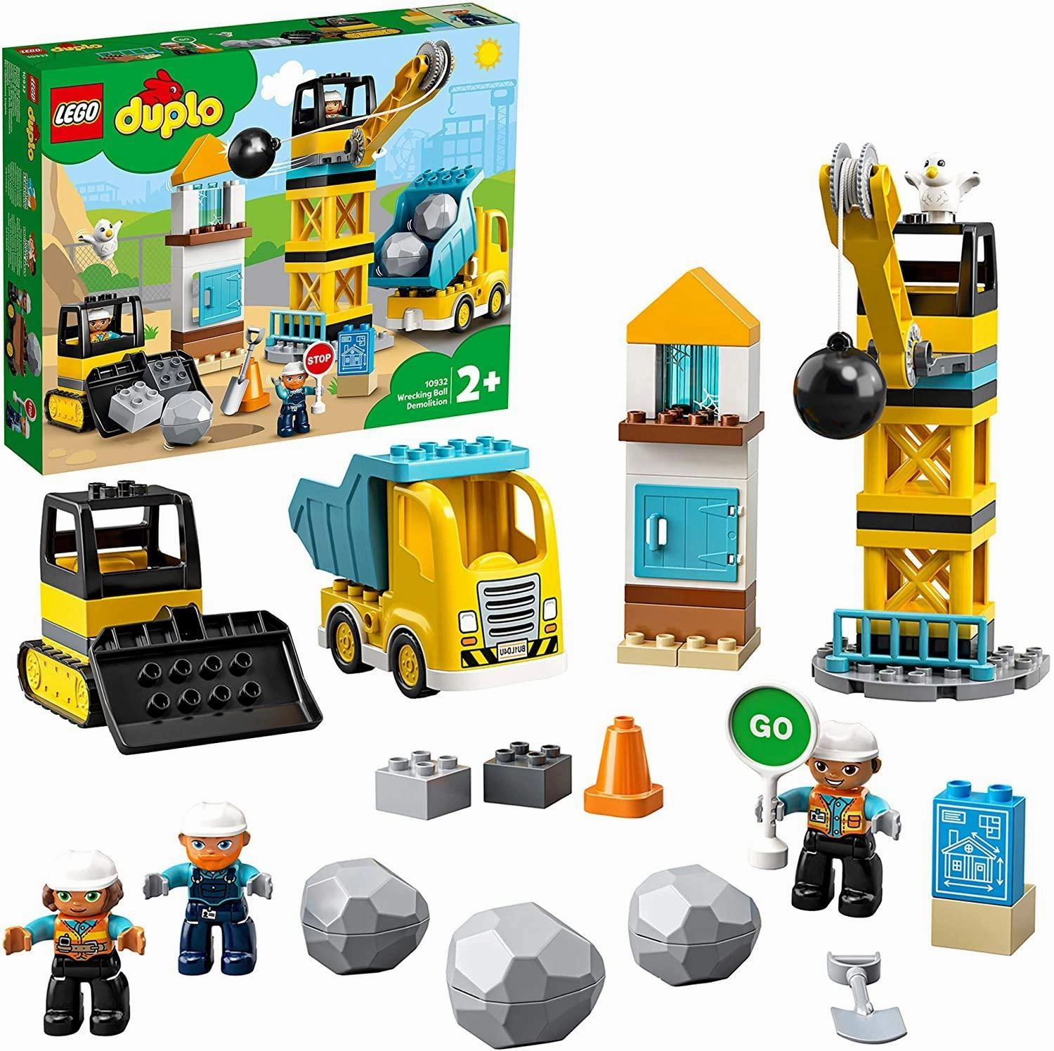 LEGO DUPLO 10932 Wrecking Ball Demolition Construction Set