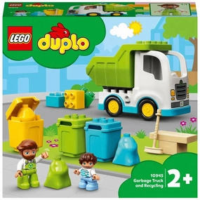 LEGO DUPLO 10945 Town Garbage Truck & Recycling Toddlers Toy