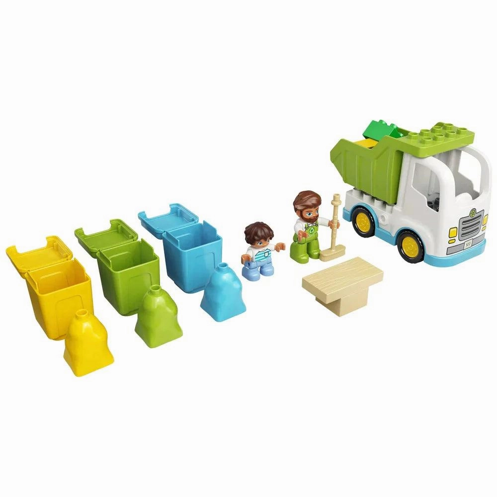 LEGO DUPLO 10945 Town Garbage Truck & Recycling Toddlers Toy