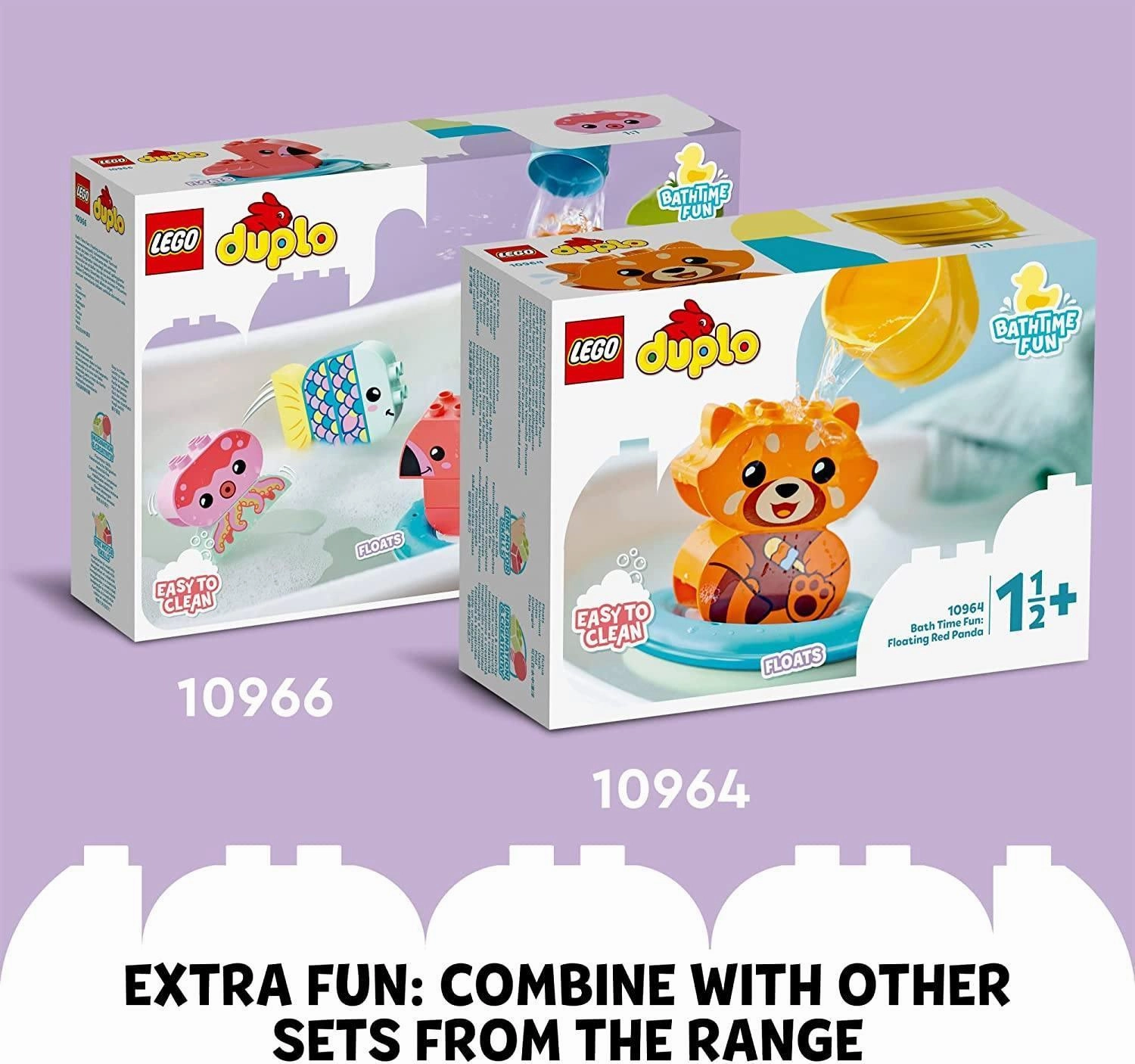 LEGO DUPLO 10965 My First Bath Time Fun: Floating Animal Train