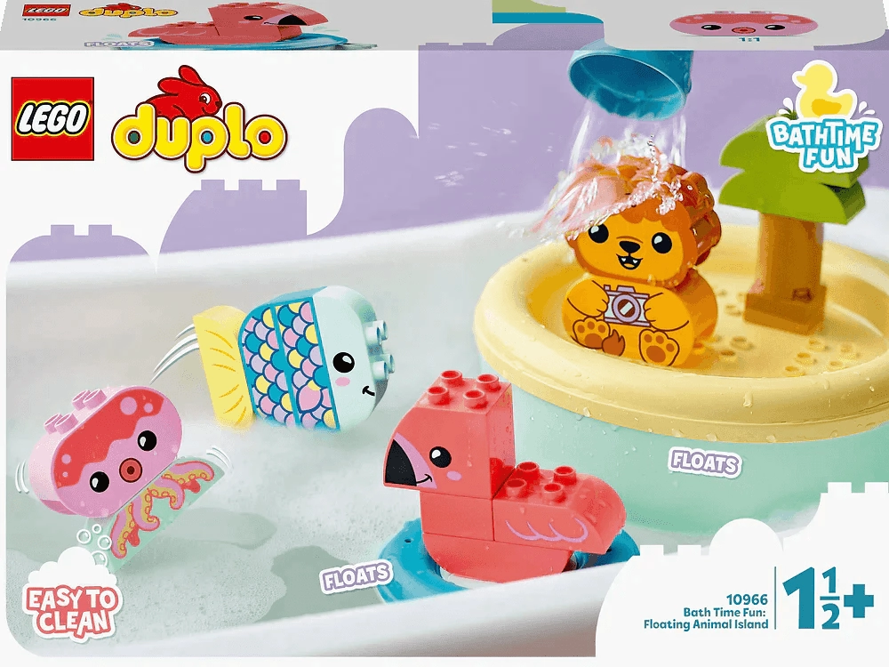 LEGO DUPLO 10966 Bath Time Fun: Floating Animal Island