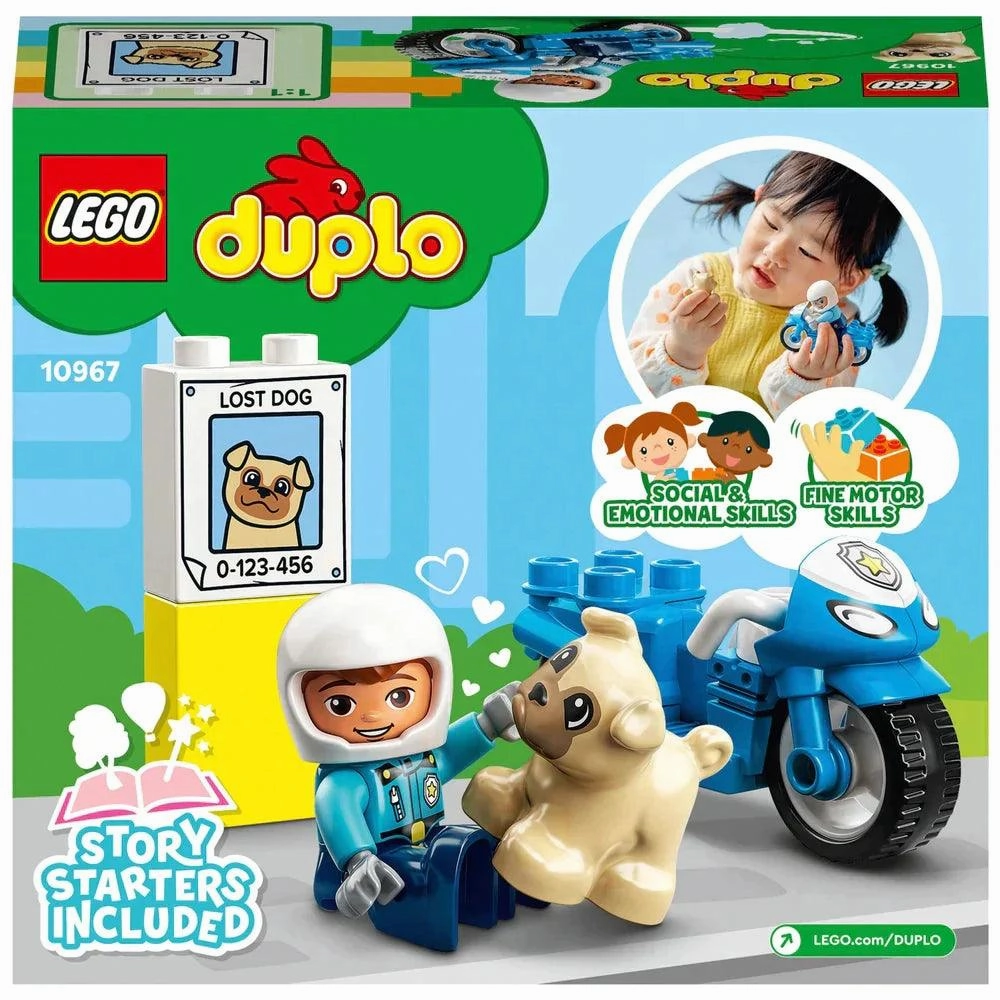 LEGO DUPLO 10967 Rescue Police Motorcycle