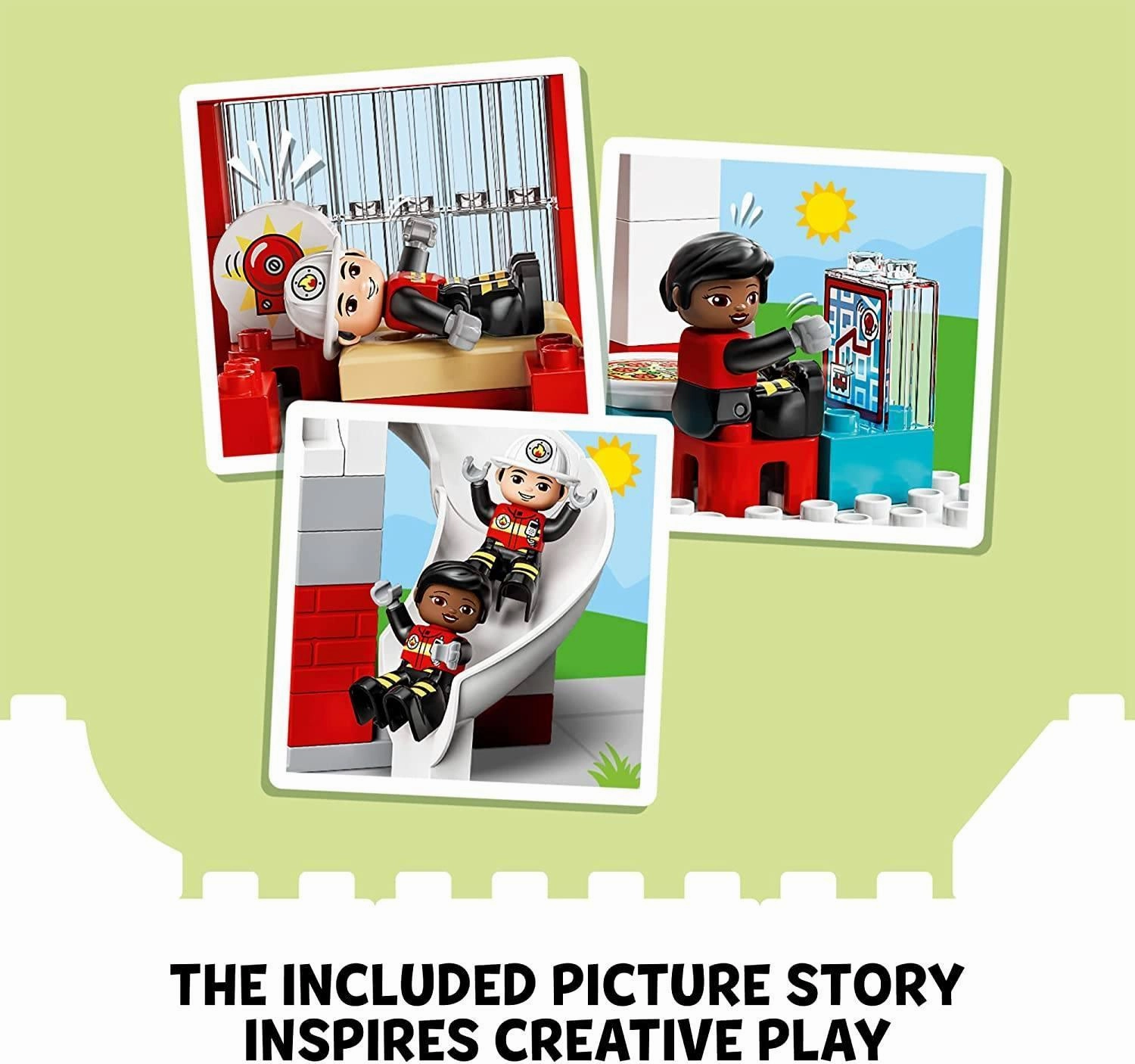 LEGO DUPLO 10970 Fire Station & Helicopter
