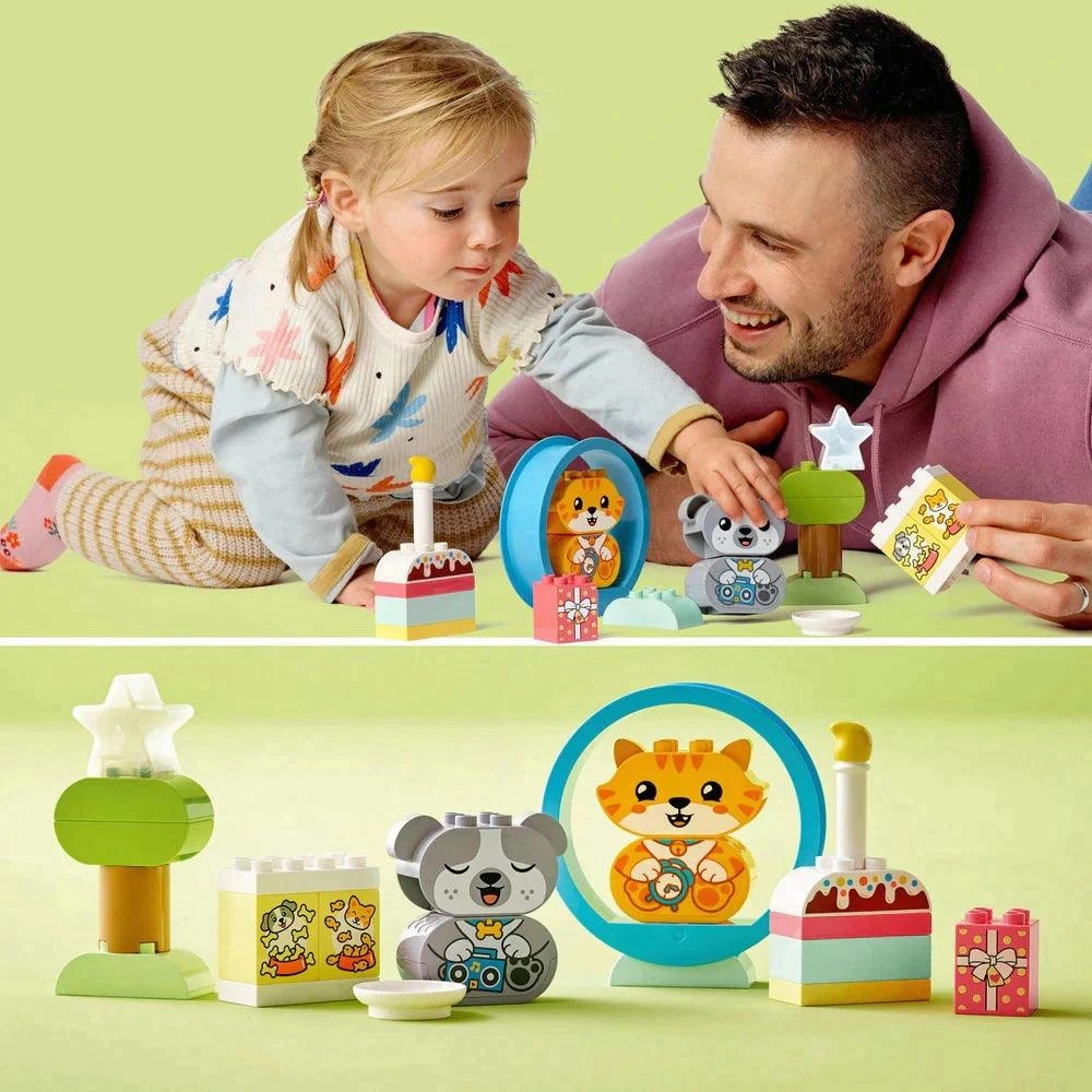 LEGO DUPLO 10977 My First Puppy & Kitten with Sounds Pet Toy