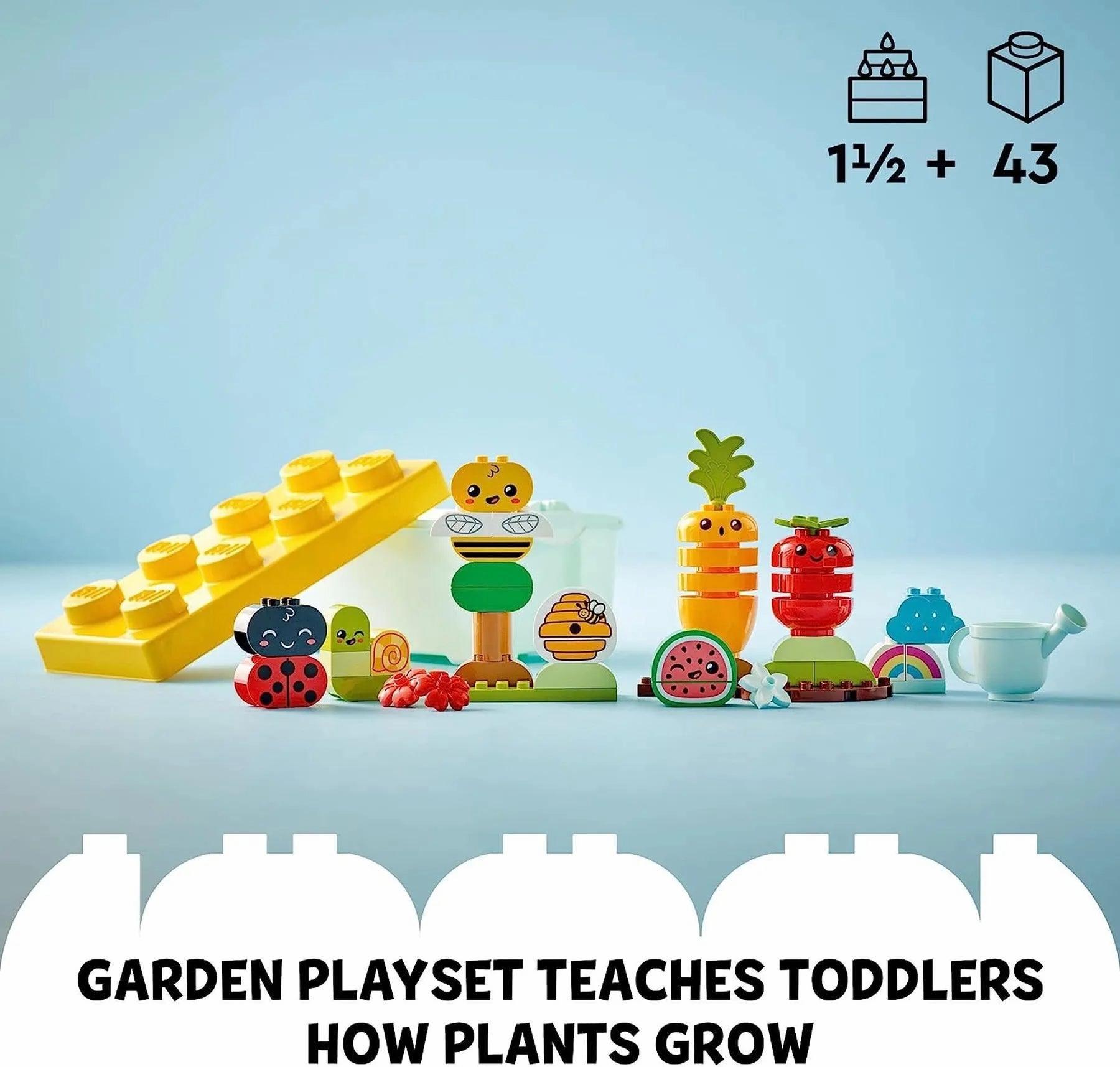 LEGO DUPLO 10984 My First Organic Garden Brick Box