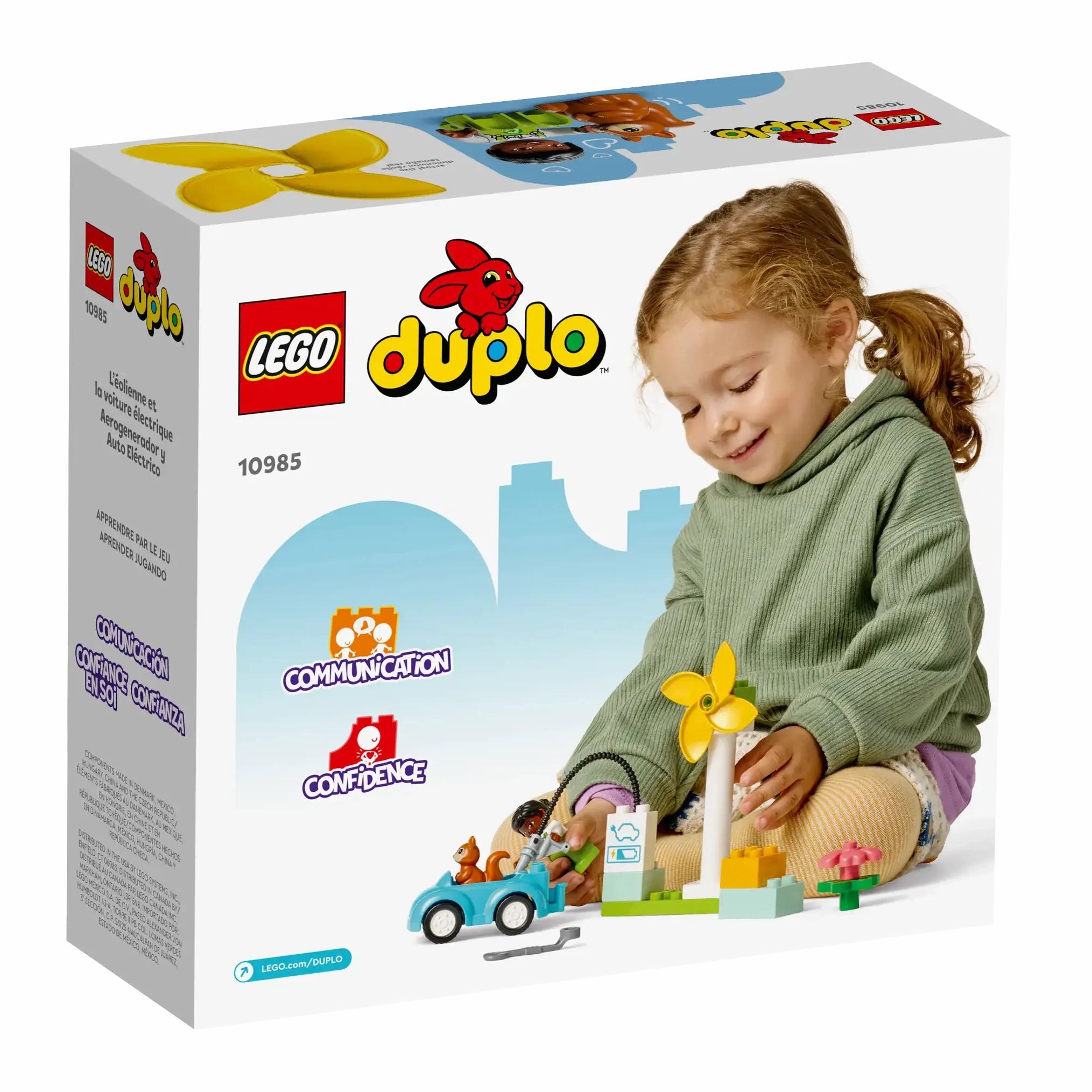 LEGO DUPLO 10985 Wind Turbine and Electric Car