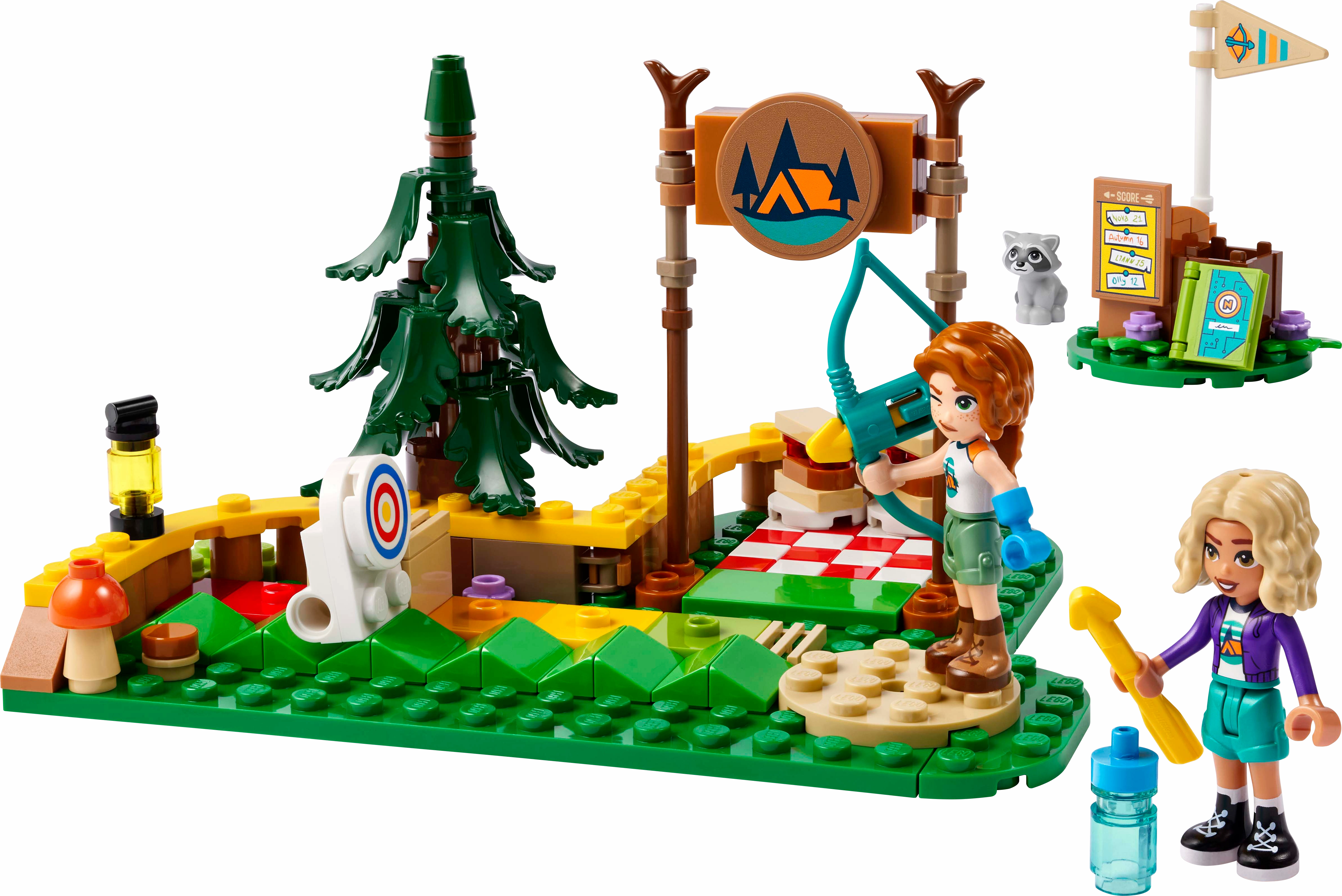LEGO Friends Adventure Camp Archery Range, Imaginative Role-Play Building Toy for Kids 42622