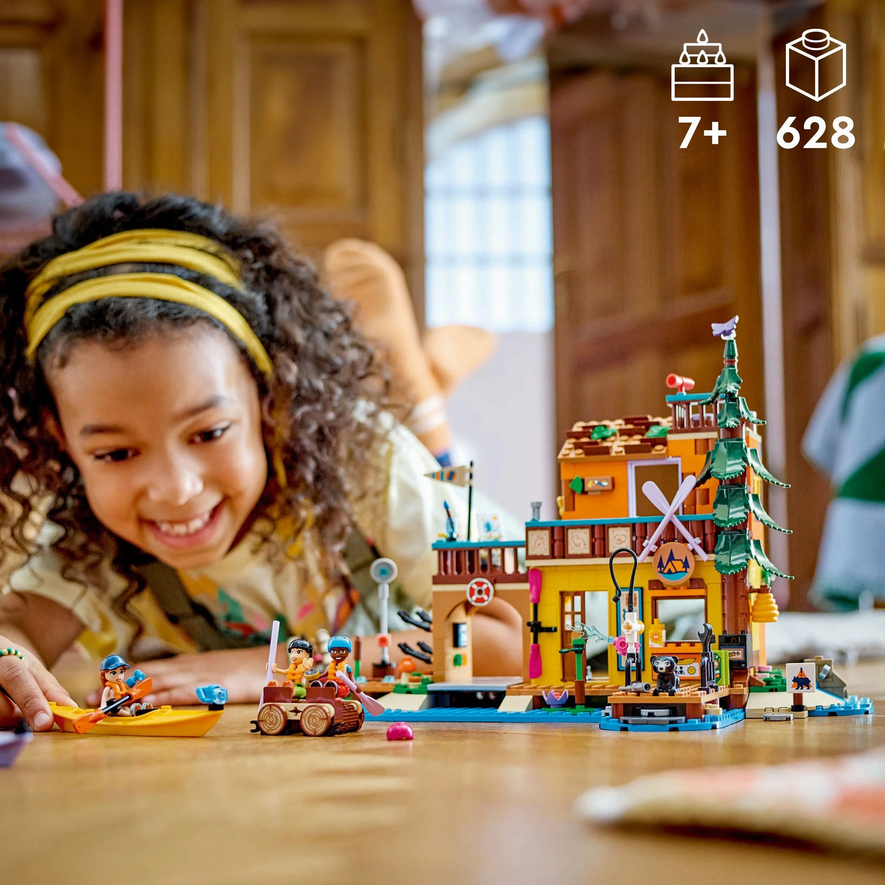 LEGO Friends Adventure Camp Water Sports Building Toy for Role Play, Gift Idea for Kids 42626