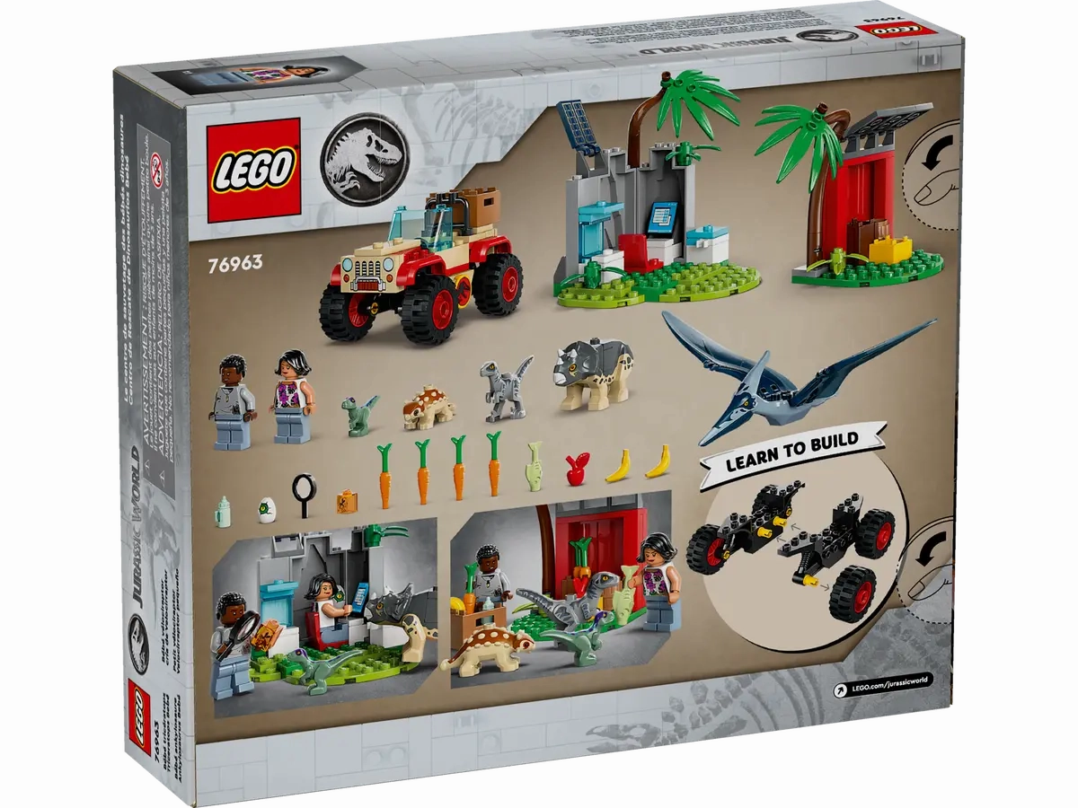 LEGO Jurassic World Baby Dinosaur Rescue Center