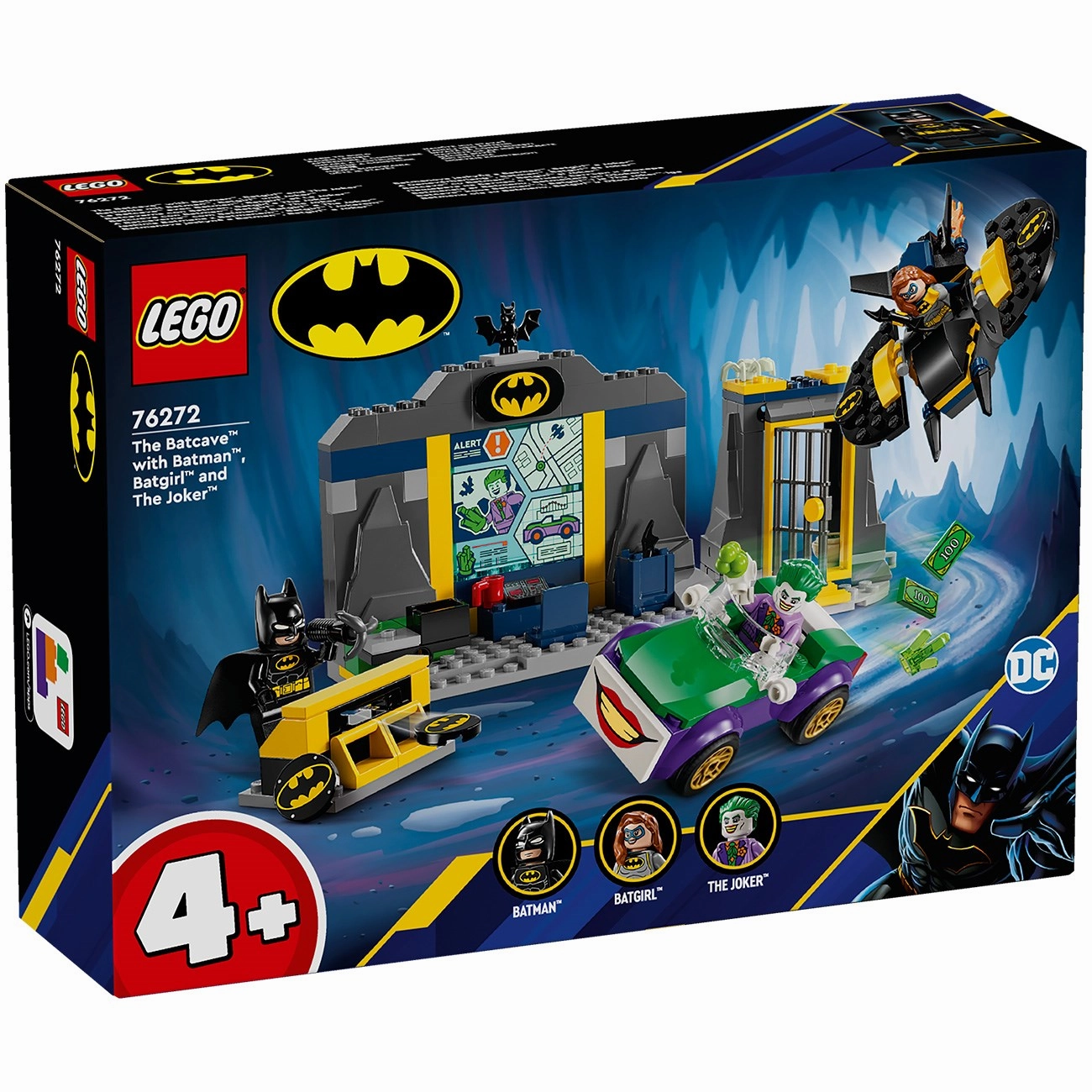 LEGO Marvel Batcave with Batman, Batgirl and The Joker