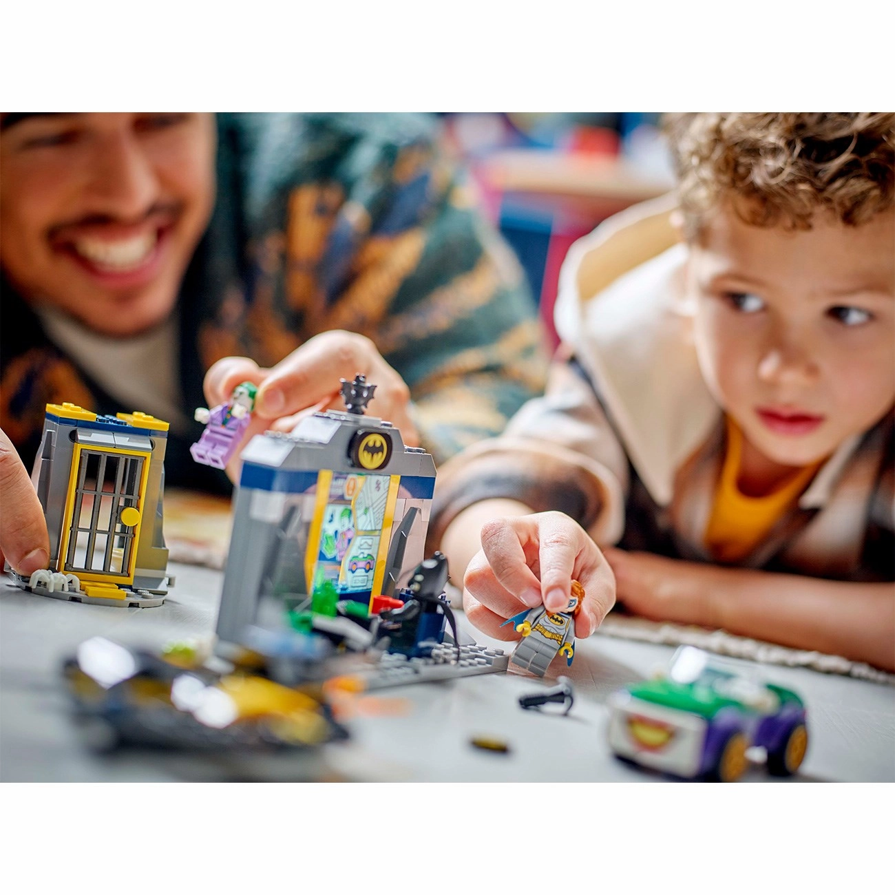 LEGO Marvel Batcave with Batman, Batgirl and The Joker