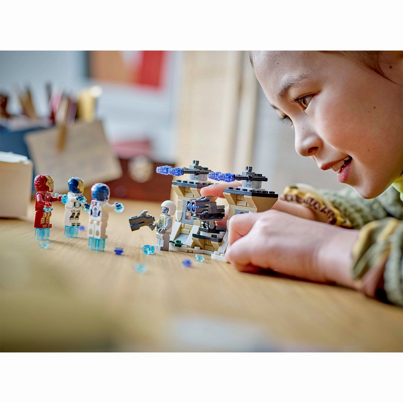 LEGO Marvel Iron Man and Iron Legion vs. Hydra Trooper