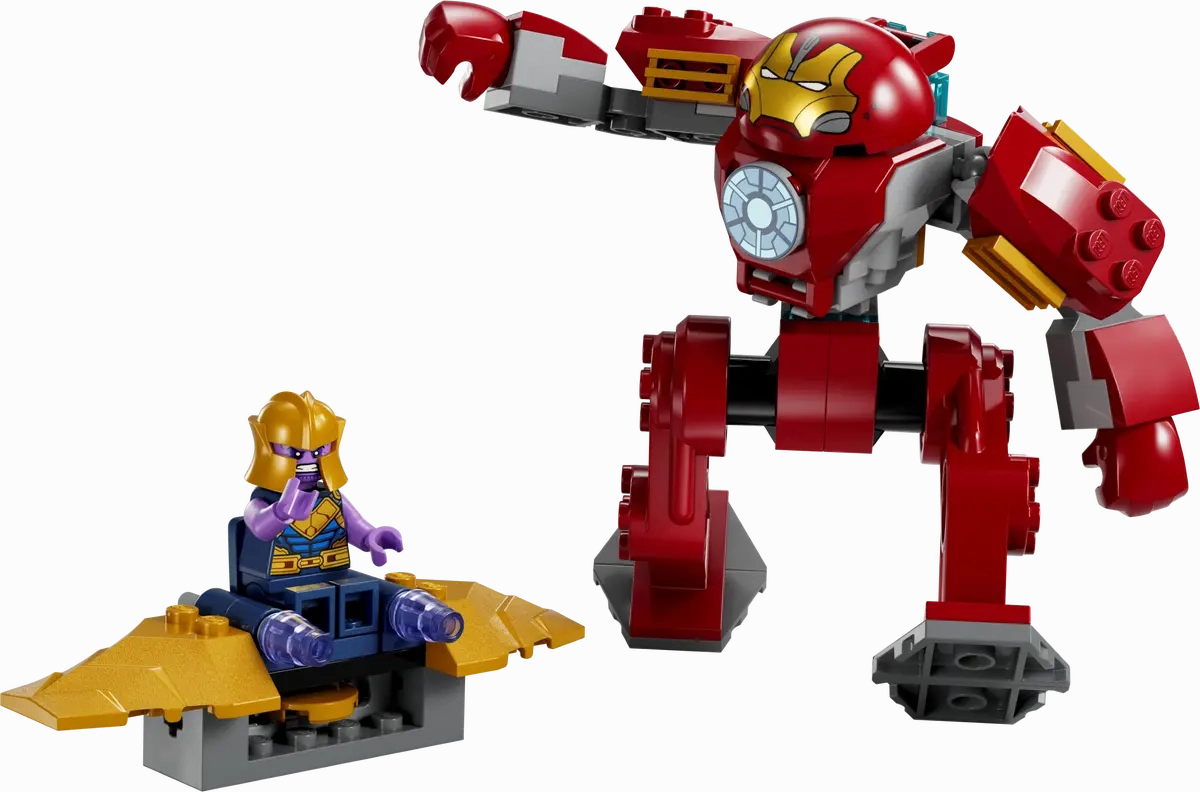 LEGO Marvel Iron Man Hulkbuster vs. Thanos 76263 Building Toy