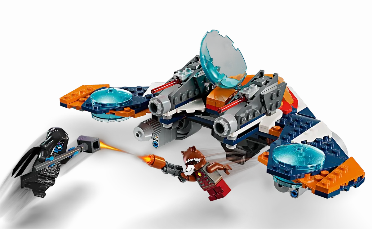 LEGO Marvel Rockets Warbird vs. Ronan