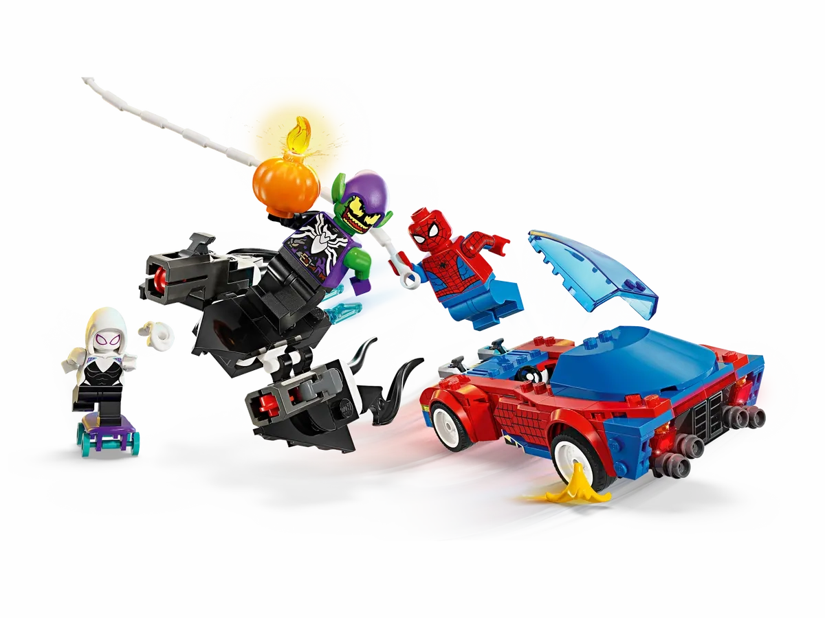 LEGO Marvel Spider-Man Race Car & Venom Green Goblin
