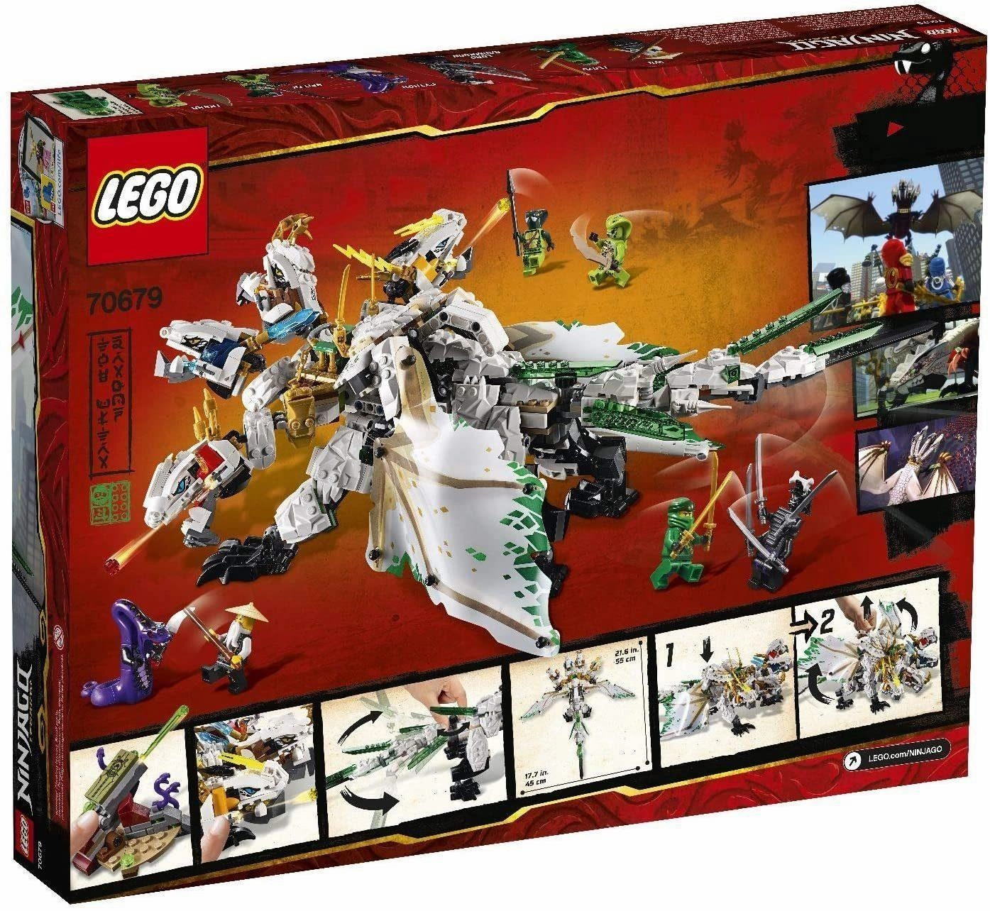 LEGO NINJAGO 70666 Dragon