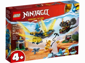 LEGO NINJAGO NYA and Arins Baby Dragon Battle 71798 Ninja Building Toy